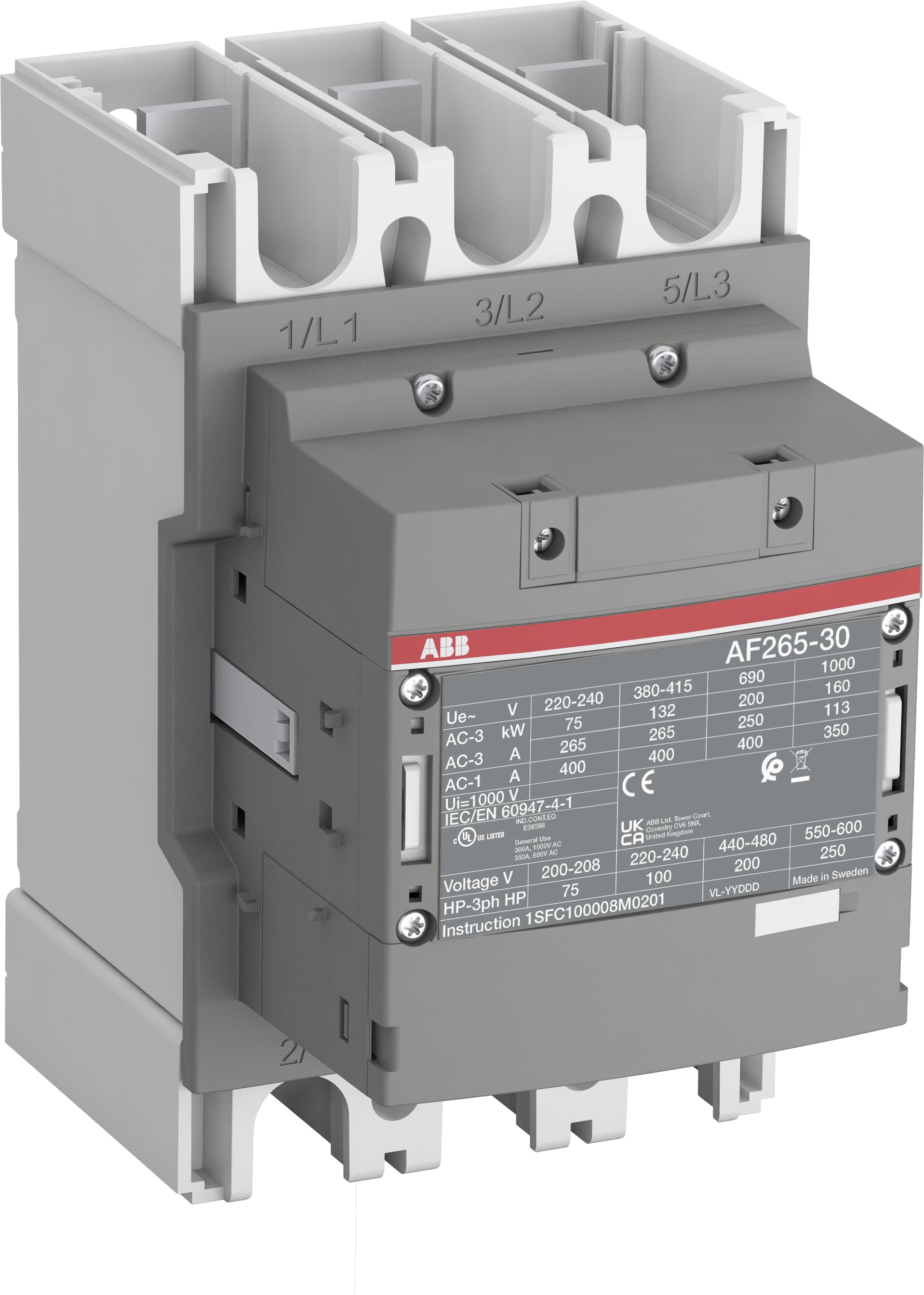 ABB ABB AF265-30-00-14 Block Contactor