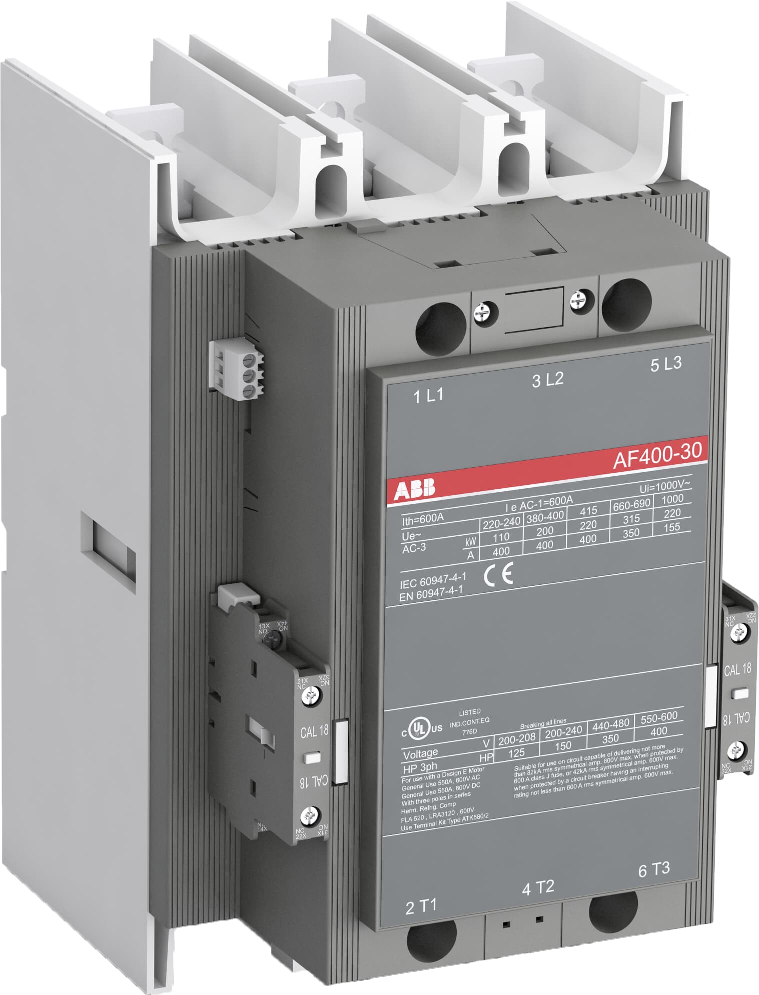 ABB ABB AF400-30-22-68 Block Contactor