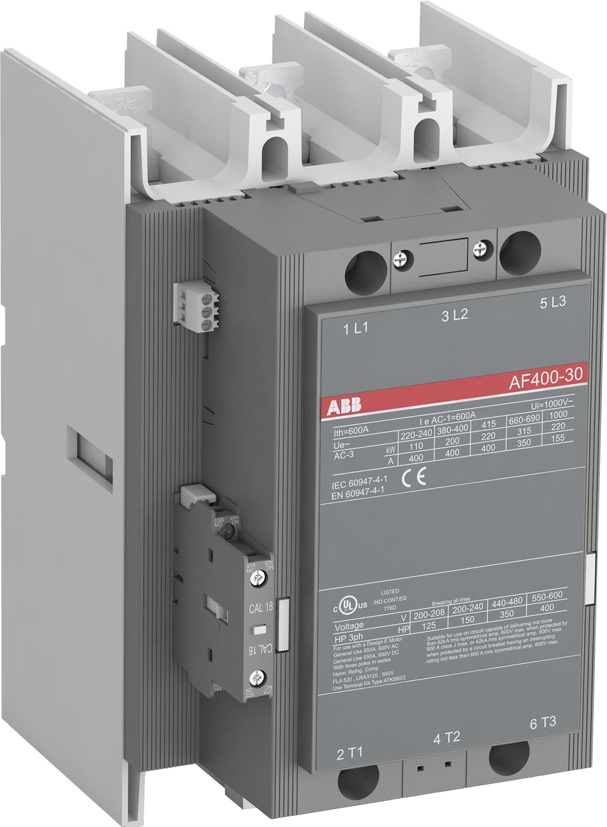 ABB ABB AF400-30-00-70 Block Contactor