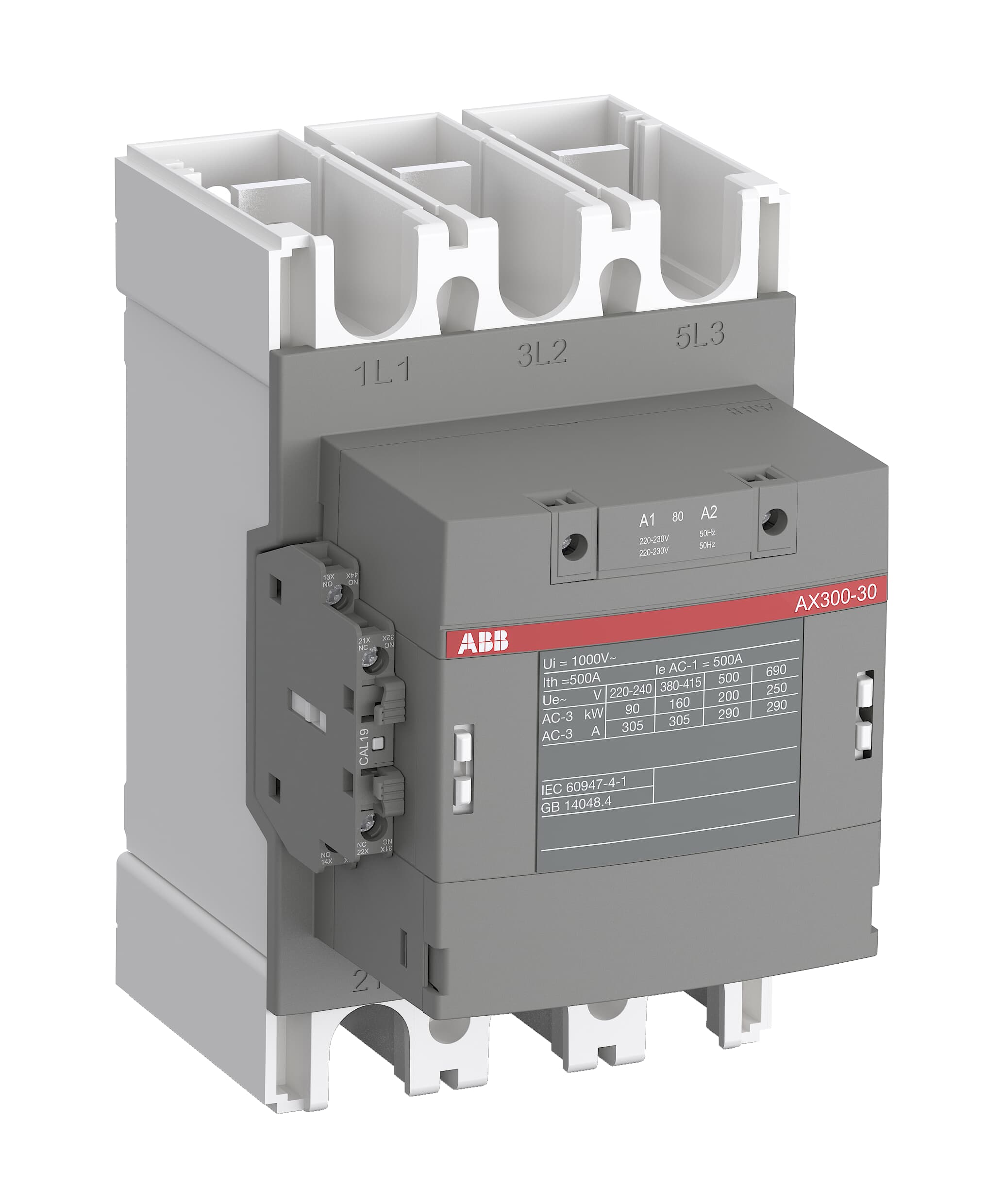 ABB ABB AX300-30-11-84 Block Contactor