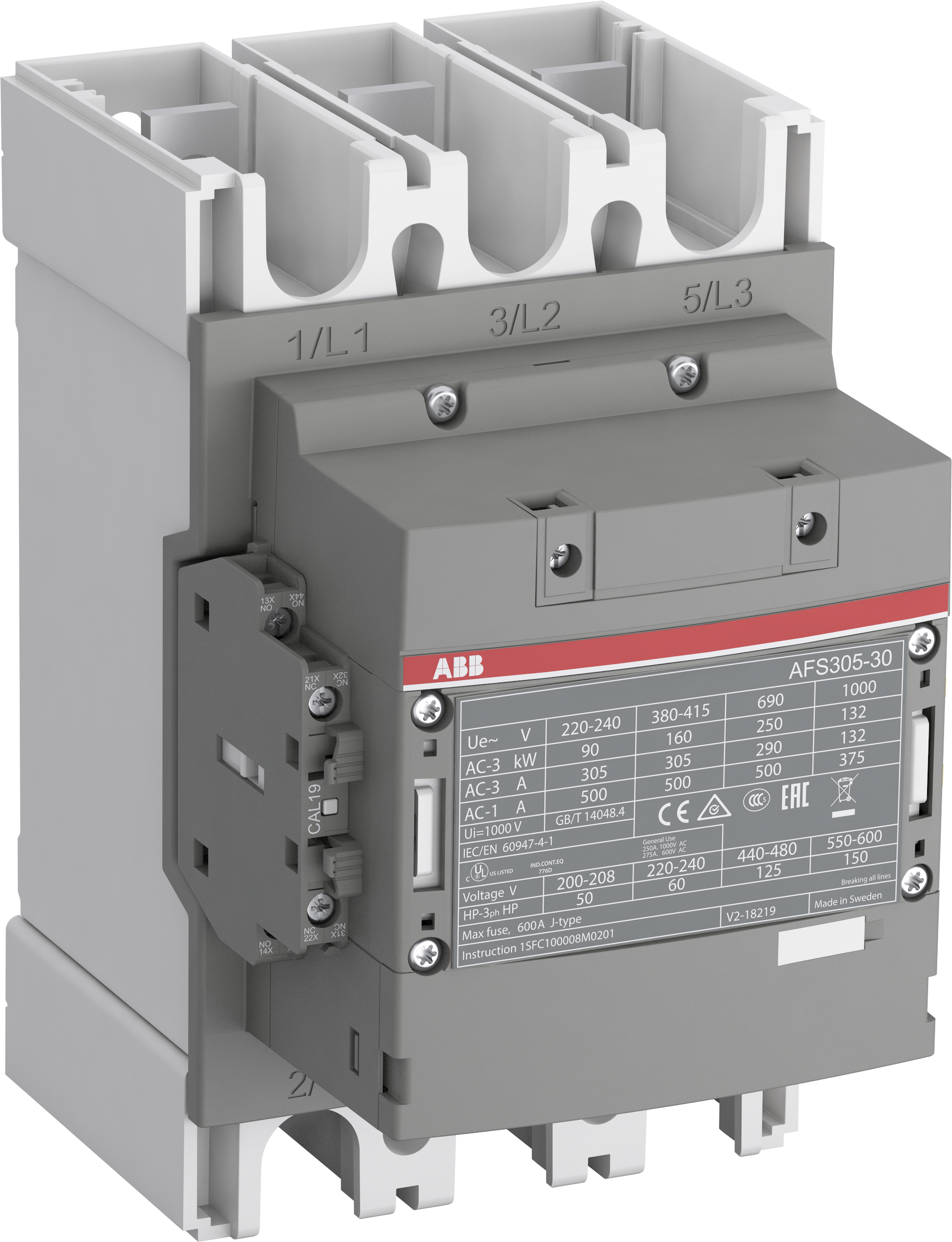 ABB ABB AFS305-30-12-13 Block Contactor
