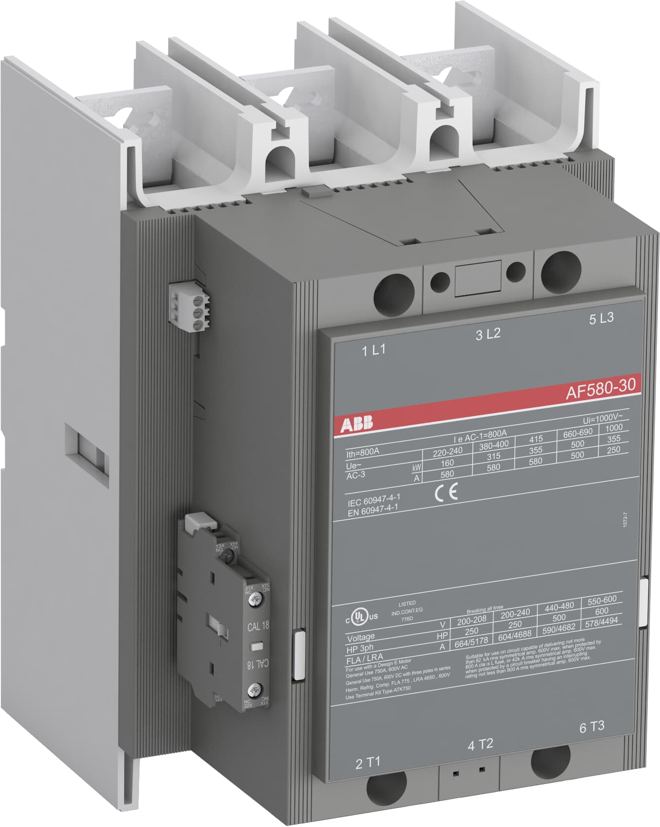 ABB ABB AF580-30-11-70 Block Contactor