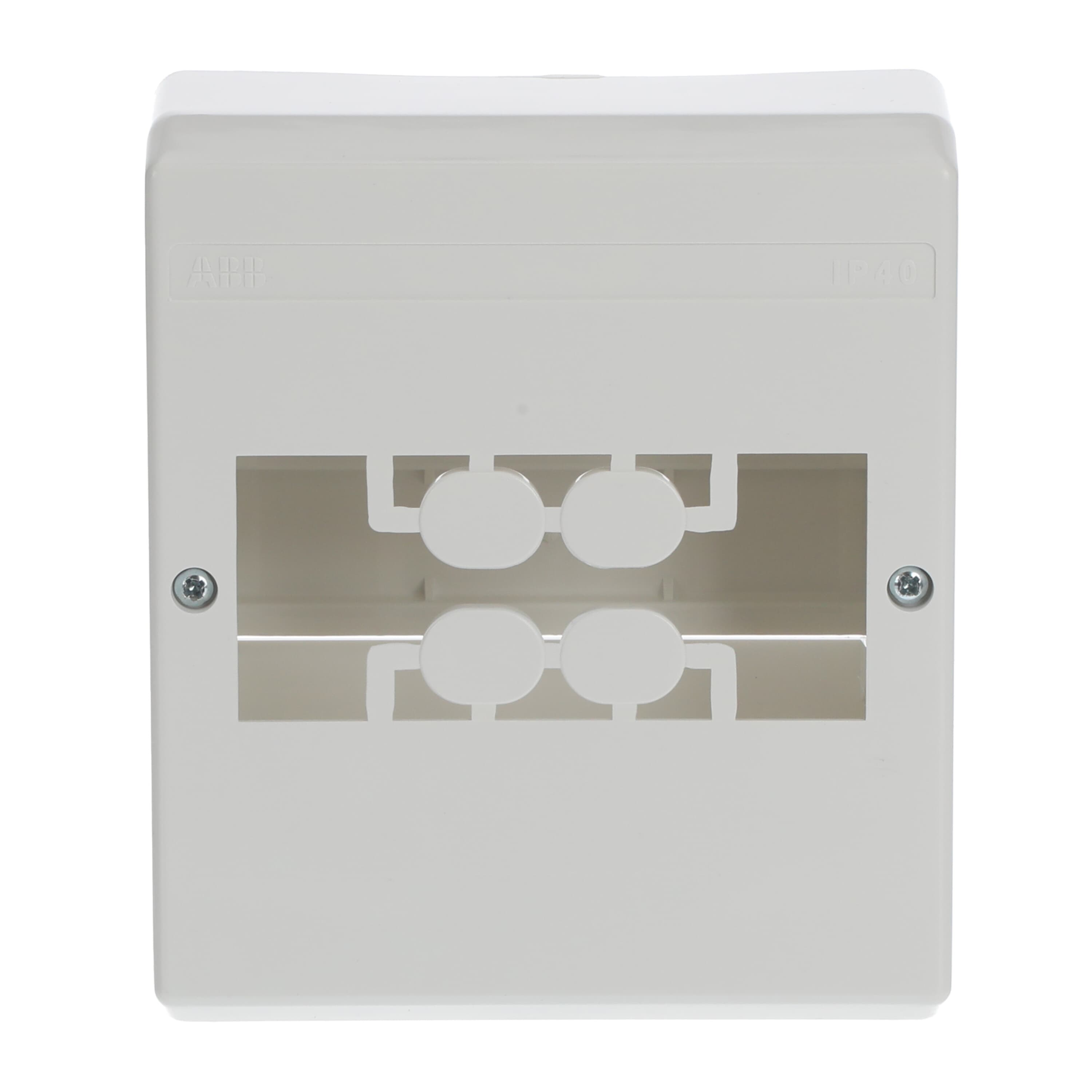 ABB ABB 1SLM002406A0000 IP40 WALL-MOUNTING cover 6M R9016
