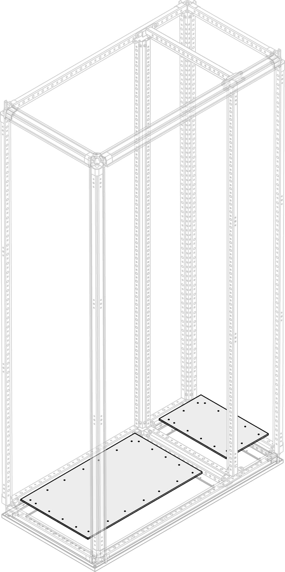 ABB ABB PFCF4031 Fix.flange IP65 IN.CAB.COM.W400MM D300MM