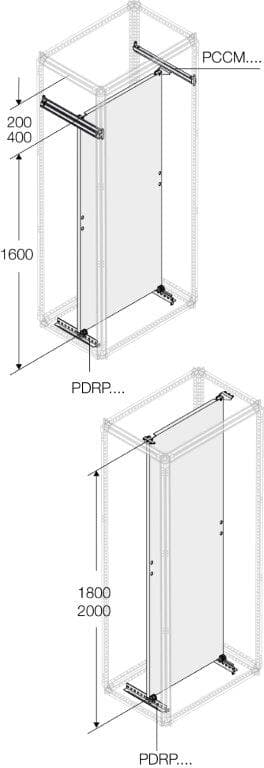 ABB ABB PCCM0300 2 galvaniz. sheet crosspieces cc D=300MM