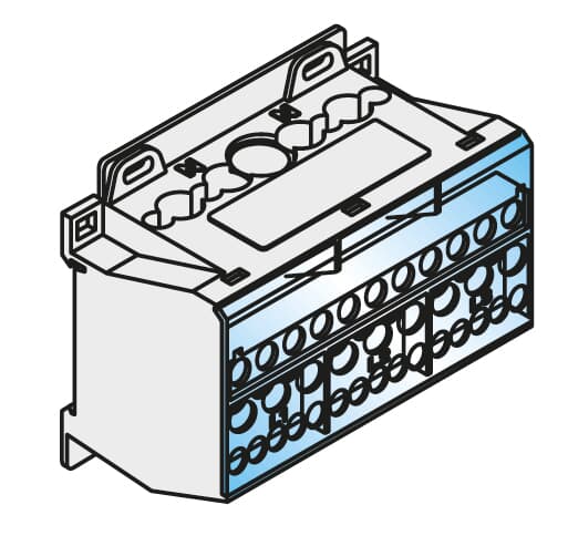 ABB ABB AD1004 Modular divider 4P 125A