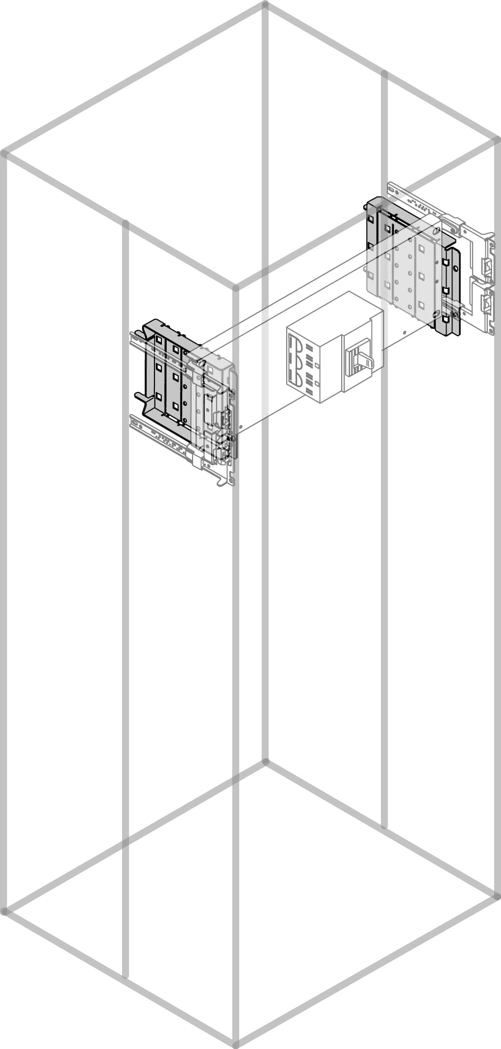 ABB ABB PPVS2200 2 lateral cell segregations H=200MM
