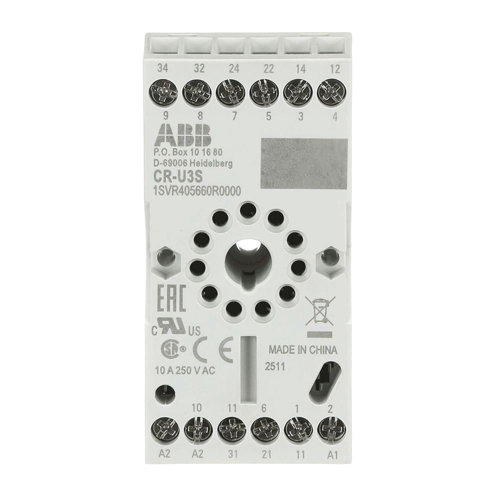 ABB ABB CR-U3S Relay socket