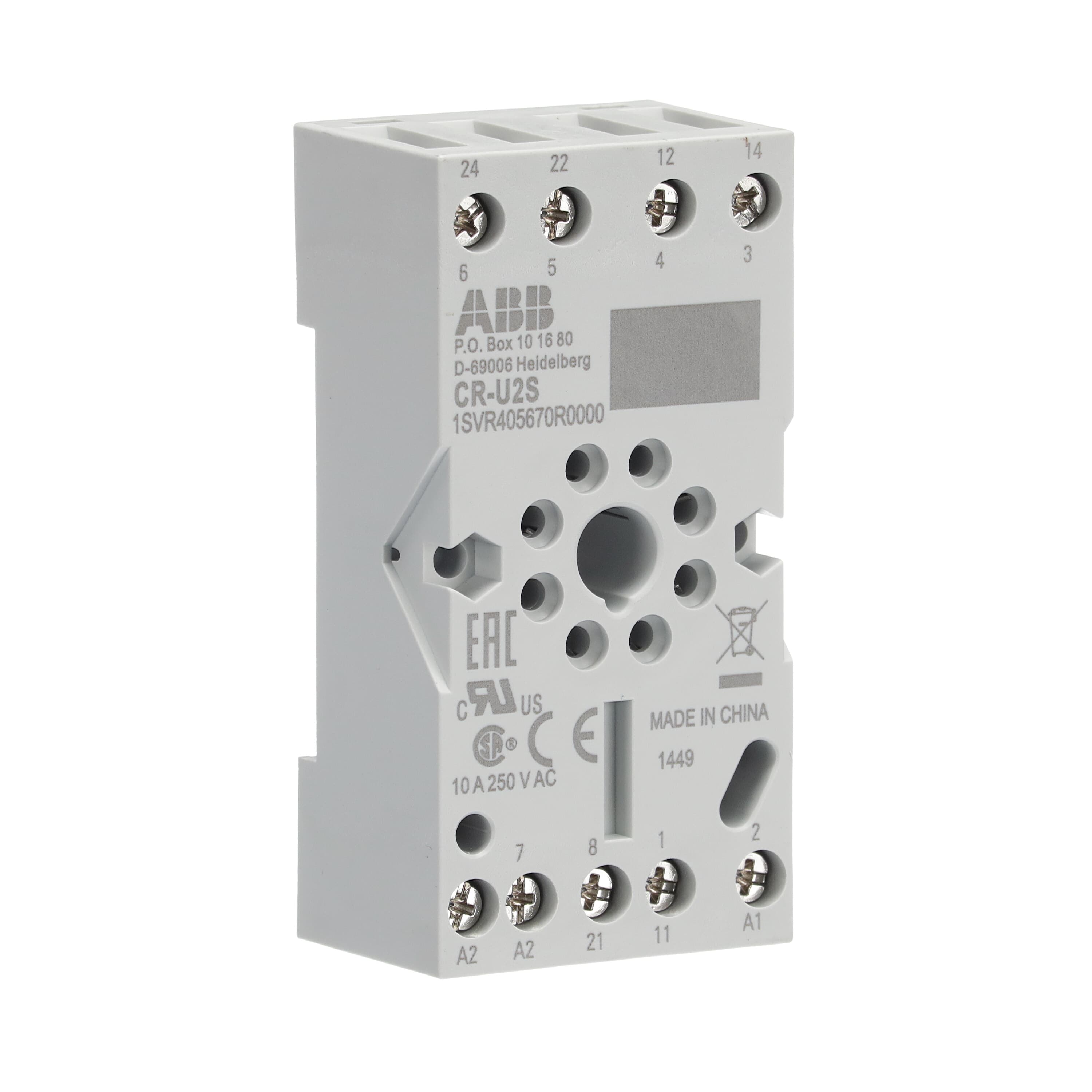ABB ABB CR-U2S Relay socket