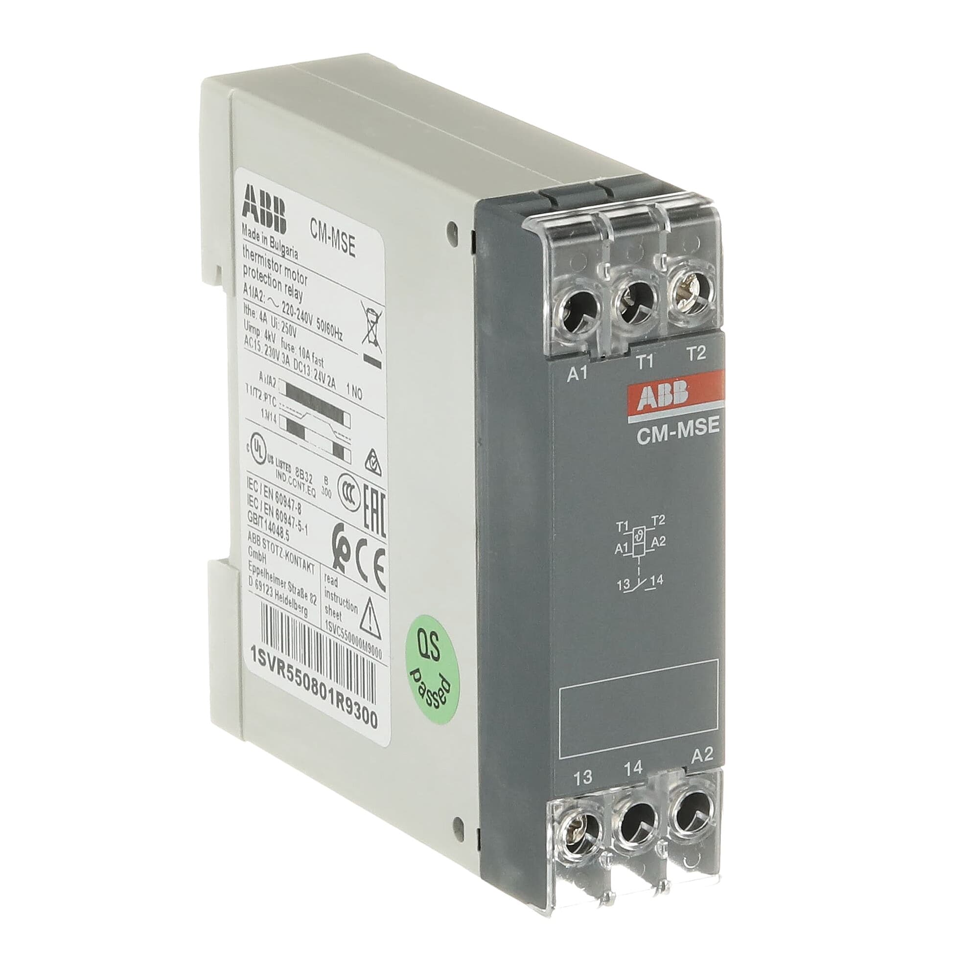 ABB ABB CM-MSE Relay for thermistor protection (PTC)