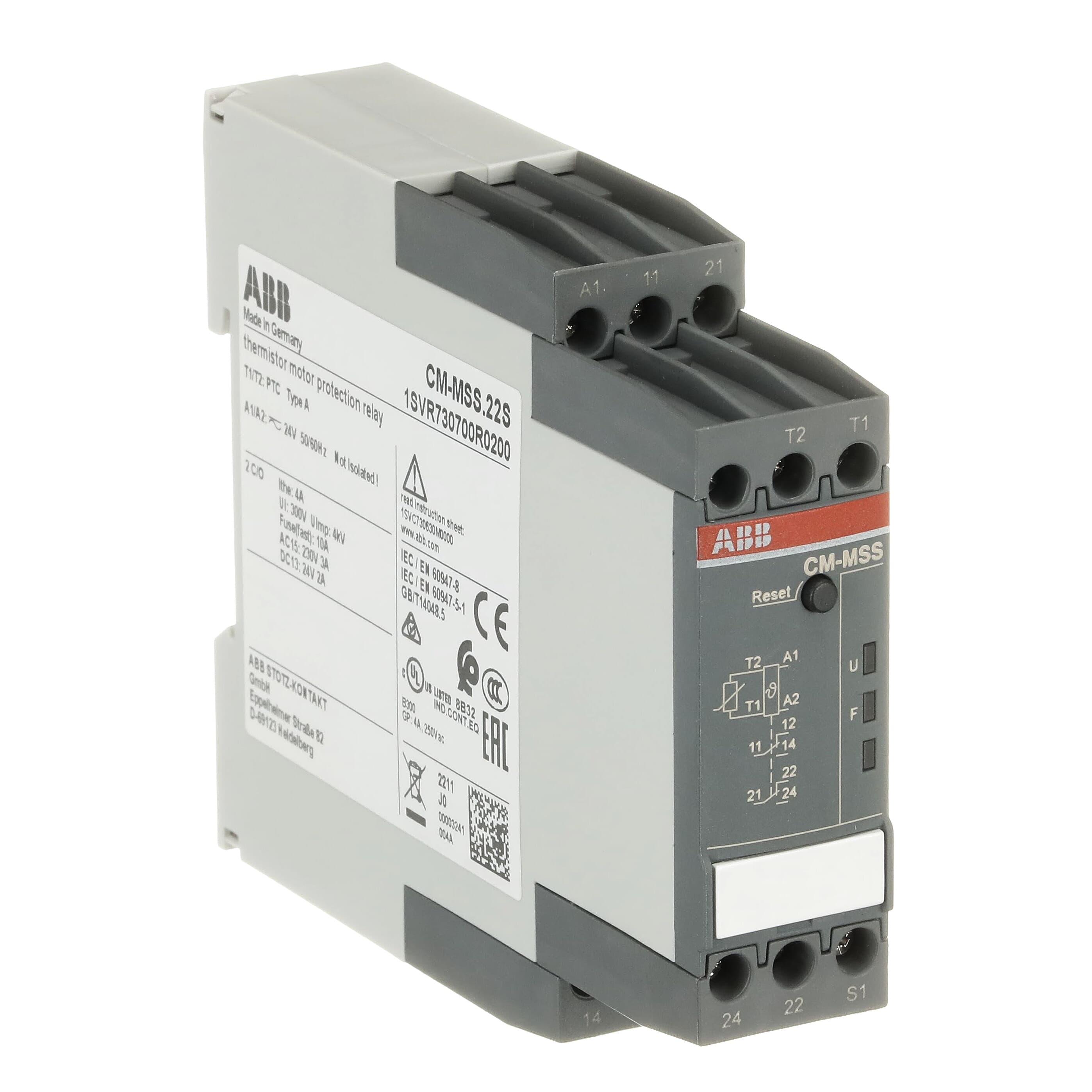 ABB ABB CM-MSS.22S Relay for thermistor protection (PTC)