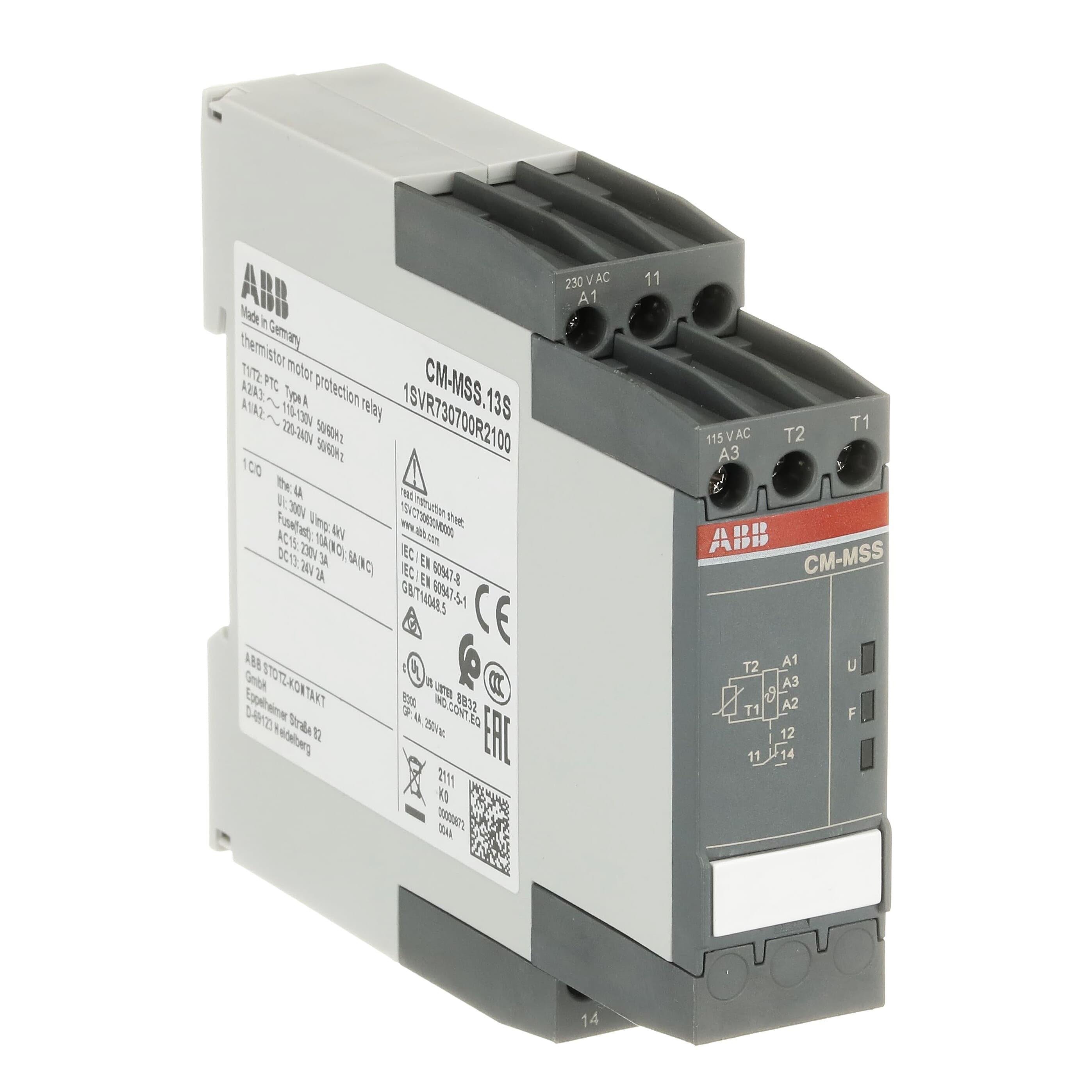 ABB ABB CM-MSS.13S Relay for thermistor protection (PTC)