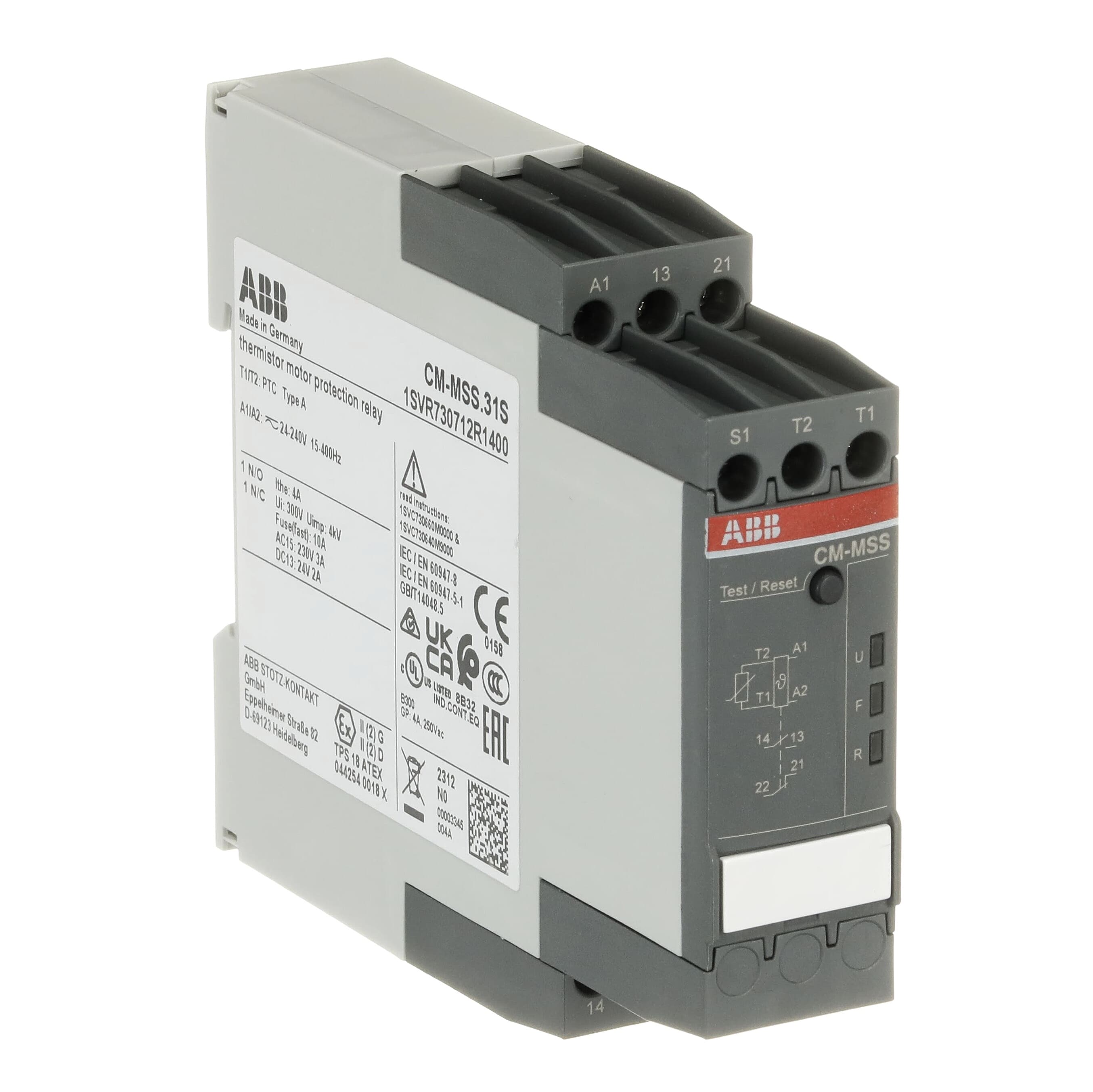 ABB ABB CM-MSS.31S Relay for thermistor protection (PTC)
