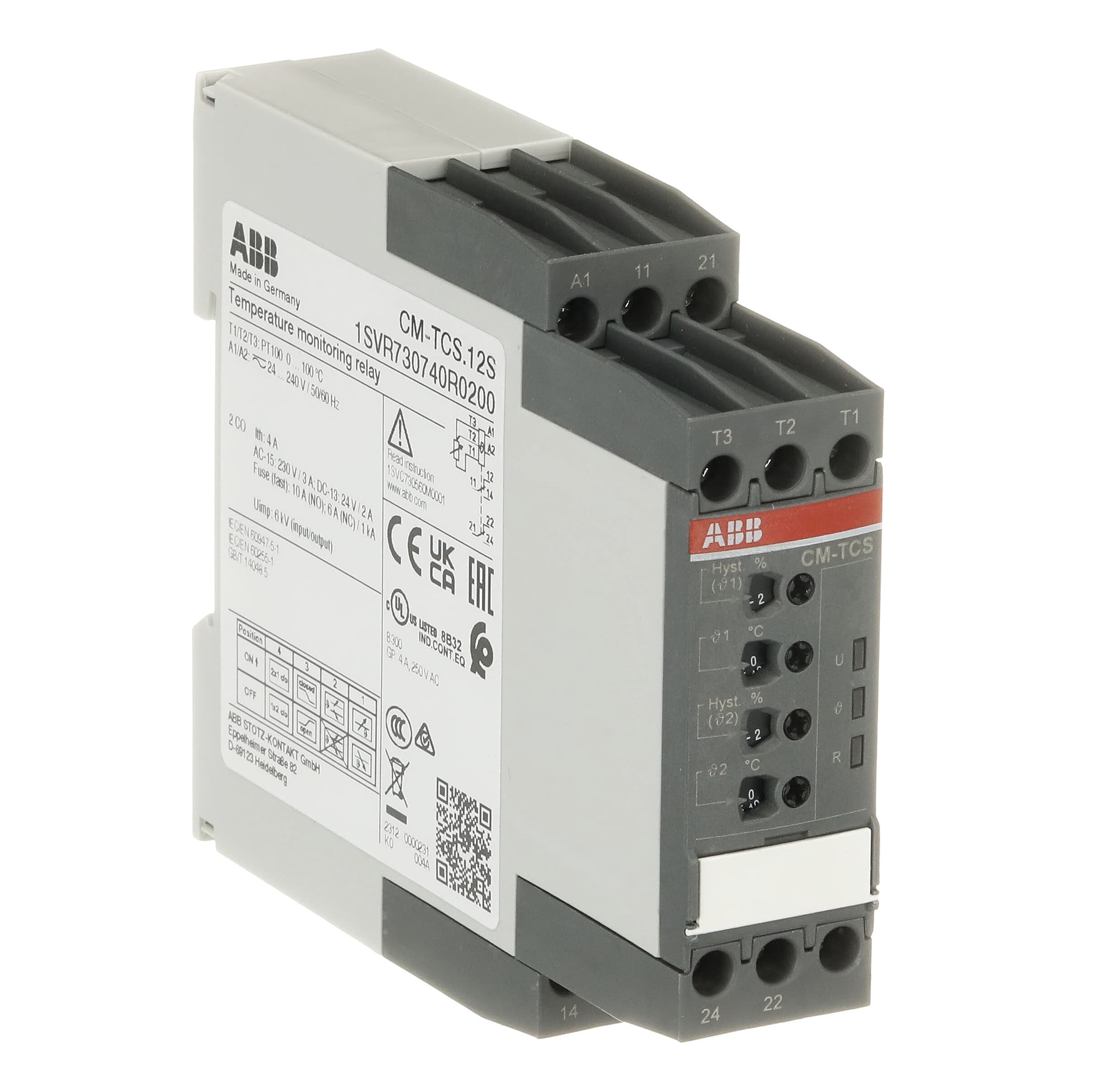 ABB ABB CM-TCS.12S Temperature monitoring relay