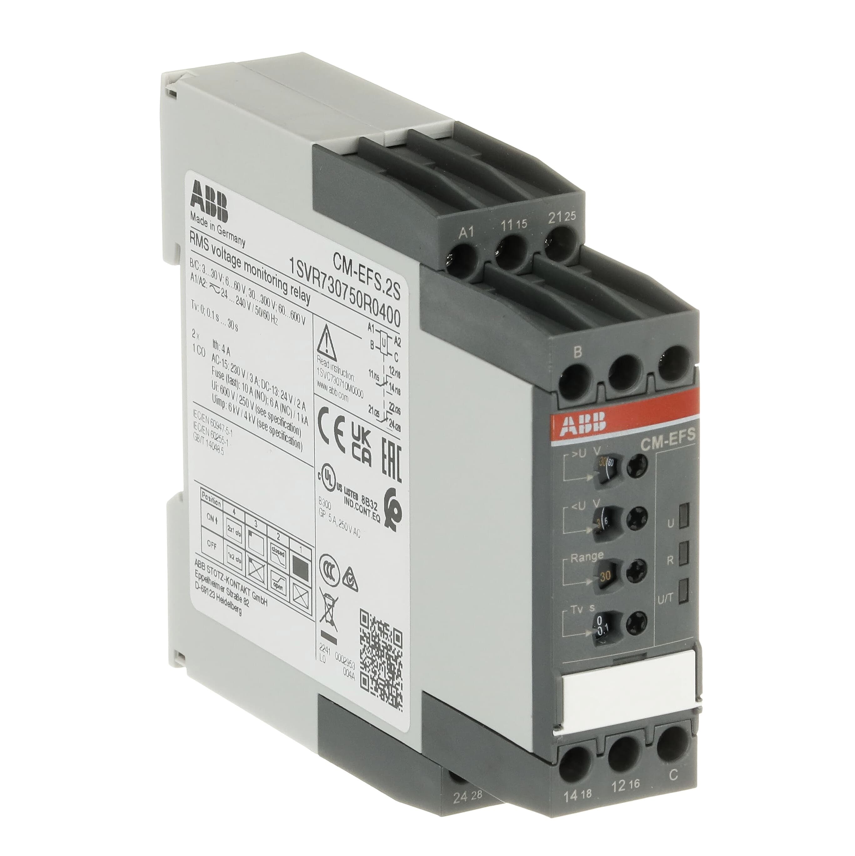 ABB ABB CM-EFS.2S Voltage monitoring relay
