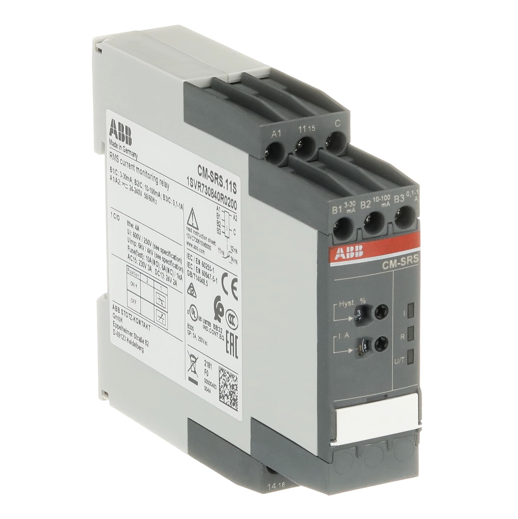 ABB ABB CM-SRS.11S Current monitoring relay