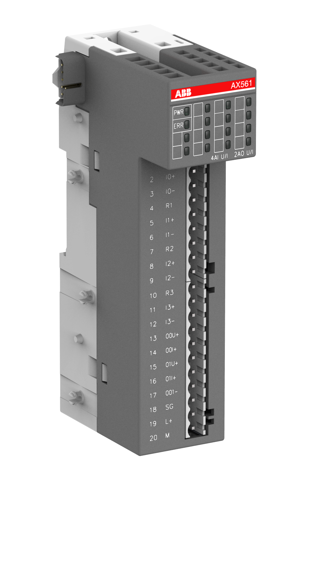 ABB ABB AX561 Analog input/output module. 4 AI: U, I. 2 AO: U, I (AX561)