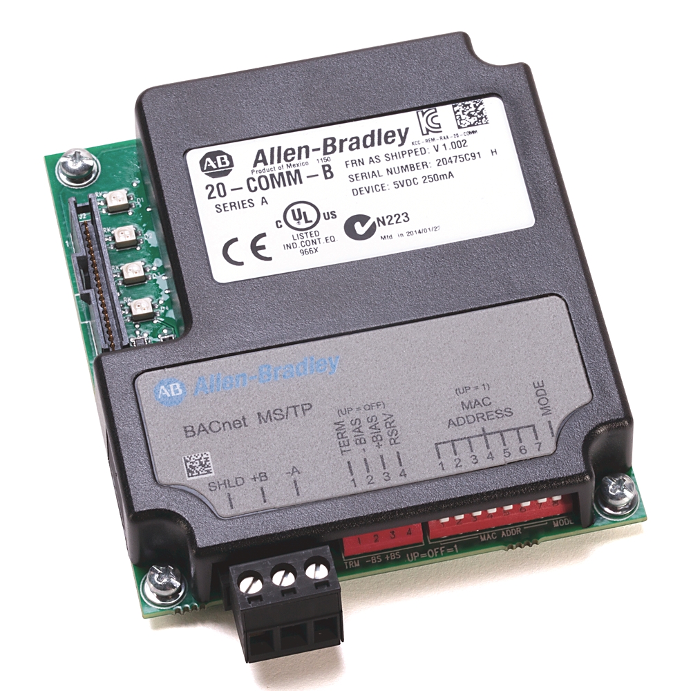Allen-Bradley Allen-Bradley 20-COMM-B PF ARCH. CLASS BACNET/MSTP ADAPTER