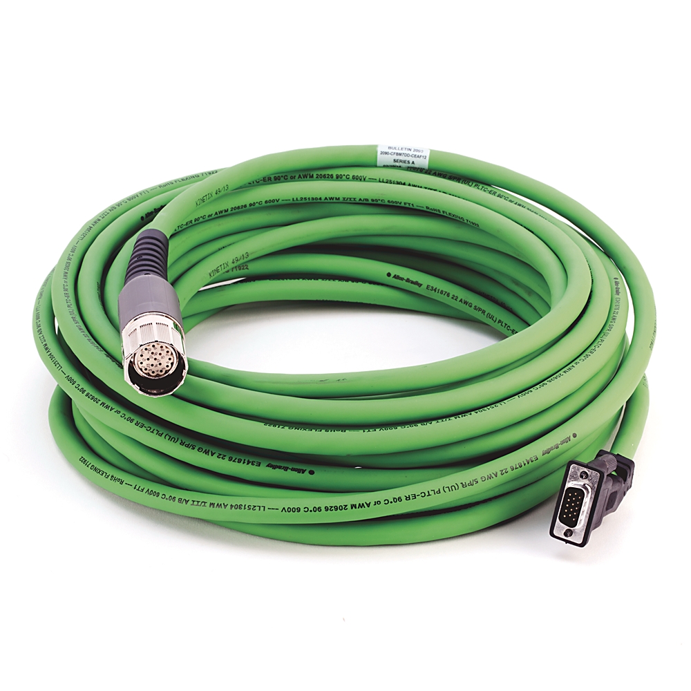 Allen-Bradley Allen-Bradley 2090-CFBM7DD-CEAF12 Kinetix 12m Flexible Cable