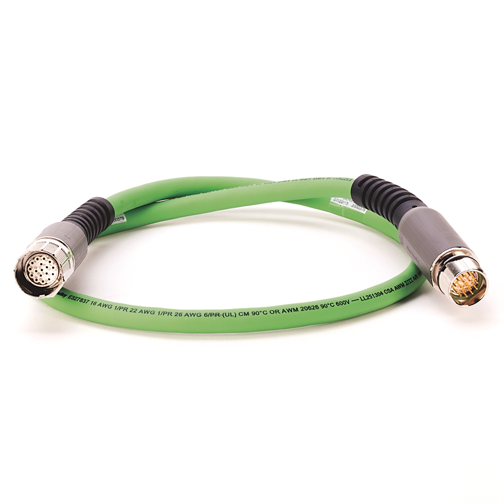 Allen-Bradley Allen-Bradley 2090-CFBM7E7-CDAF09 MP-Series 9 m Length Feedback Cable