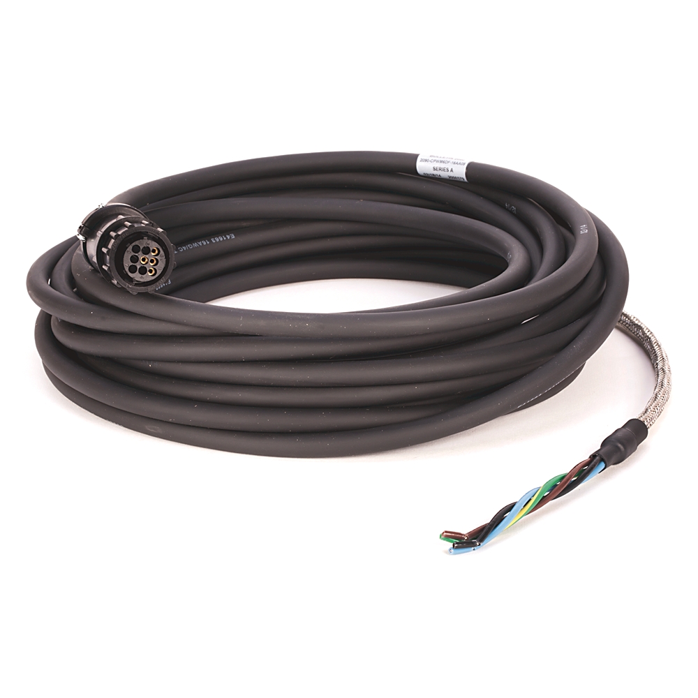 Allen-Bradley Allen-Bradley 2090-CPWM6DF-16AA09 TL-Series 9m Standard Power Cable