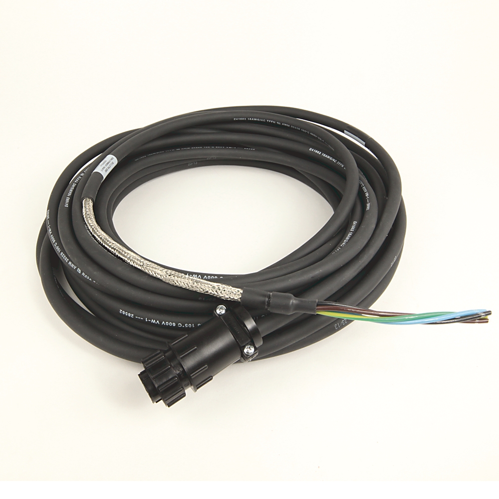 Allen-Bradley Allen-Bradley 2090-CPWM6DF-16AA12 TL-Series 12m Standard Power Cable