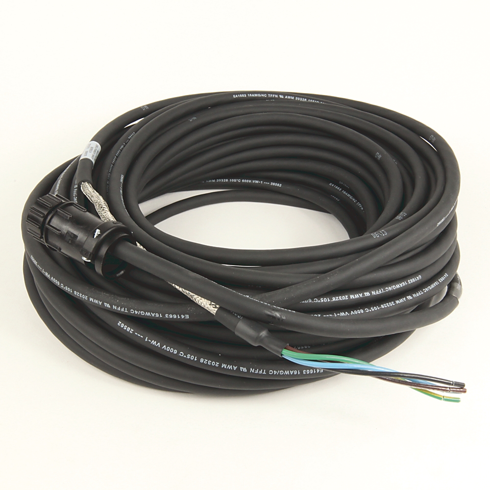 Allen-Bradley Allen-Bradley 2090-CPWM6DF-16AA25 TL-Series 25m Standard Power Cable