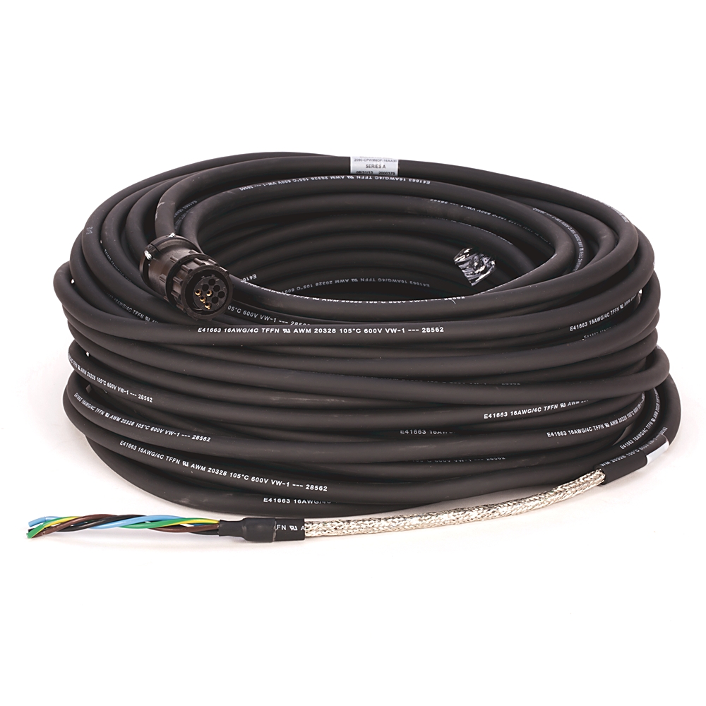 Allen-Bradley Allen-Bradley 2090-CPWM6DF-16AA30 TL-Series 30m Standard Power Cable