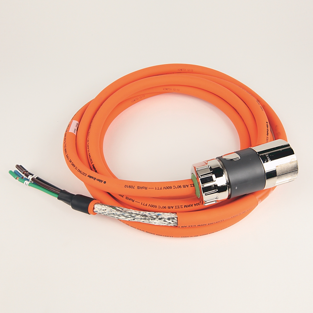 Allen-Bradley Allen-Bradley 2090-CPWM7DF-10AA04 MP-Series 4m Servo Power Cable