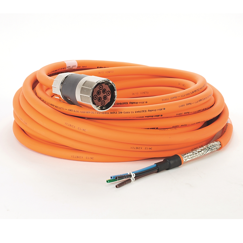 Allen-Bradley Allen-Bradley 2090-CPWM7DF-10AA15 MP-Series 15m Servo Power Cable