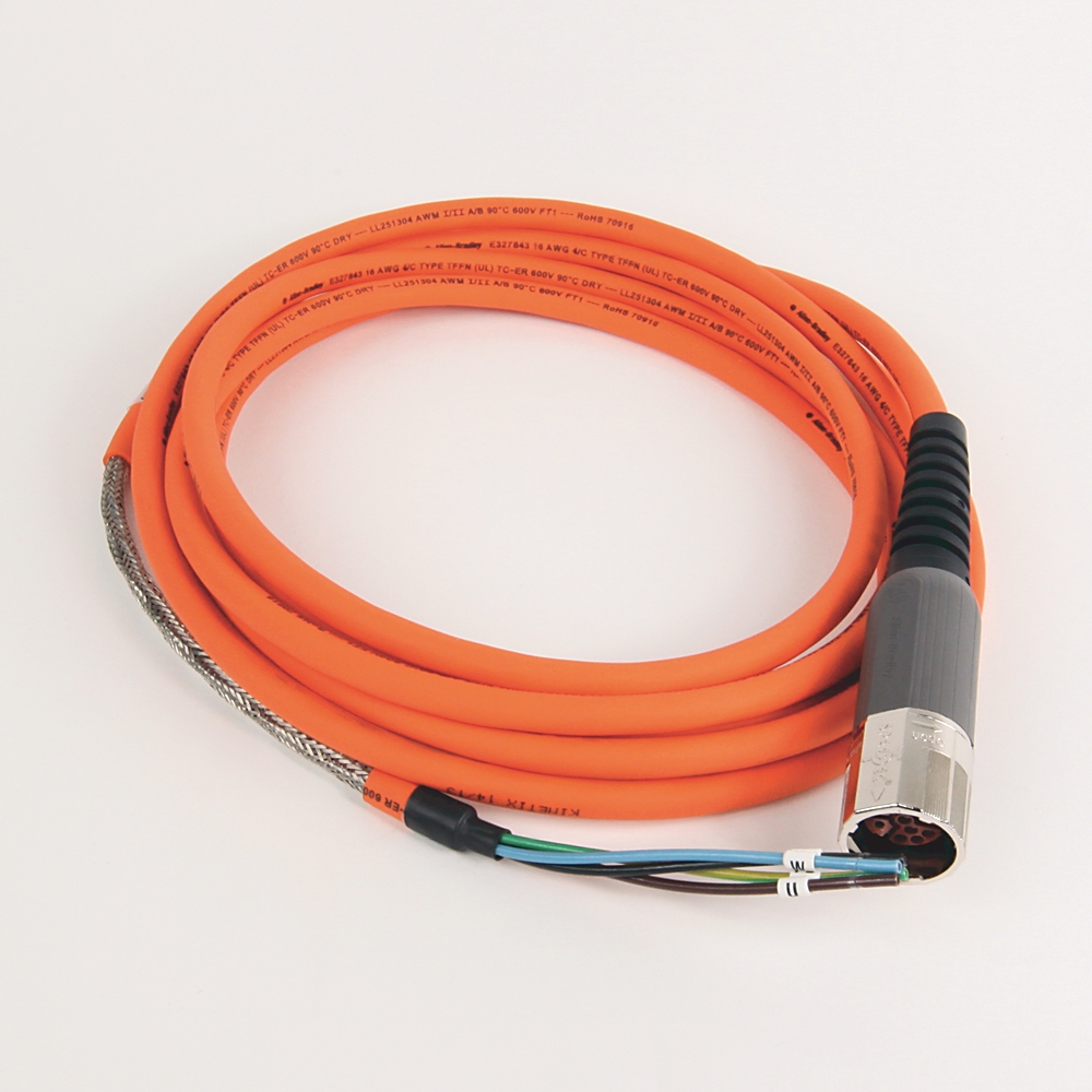 Allen-Bradley Allen-Bradley 2090-CPWM7DF-16AA04 MP-Series 4m Servo Power Cable