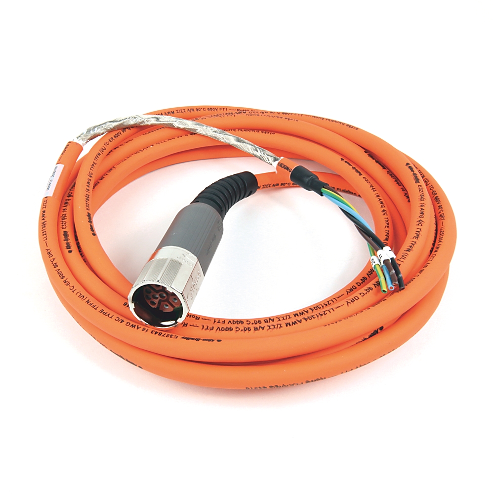 Allen-Bradley Allen-Bradley 2090-CPWM7DF-16AF05 MP-Series 5m Length Power Cable