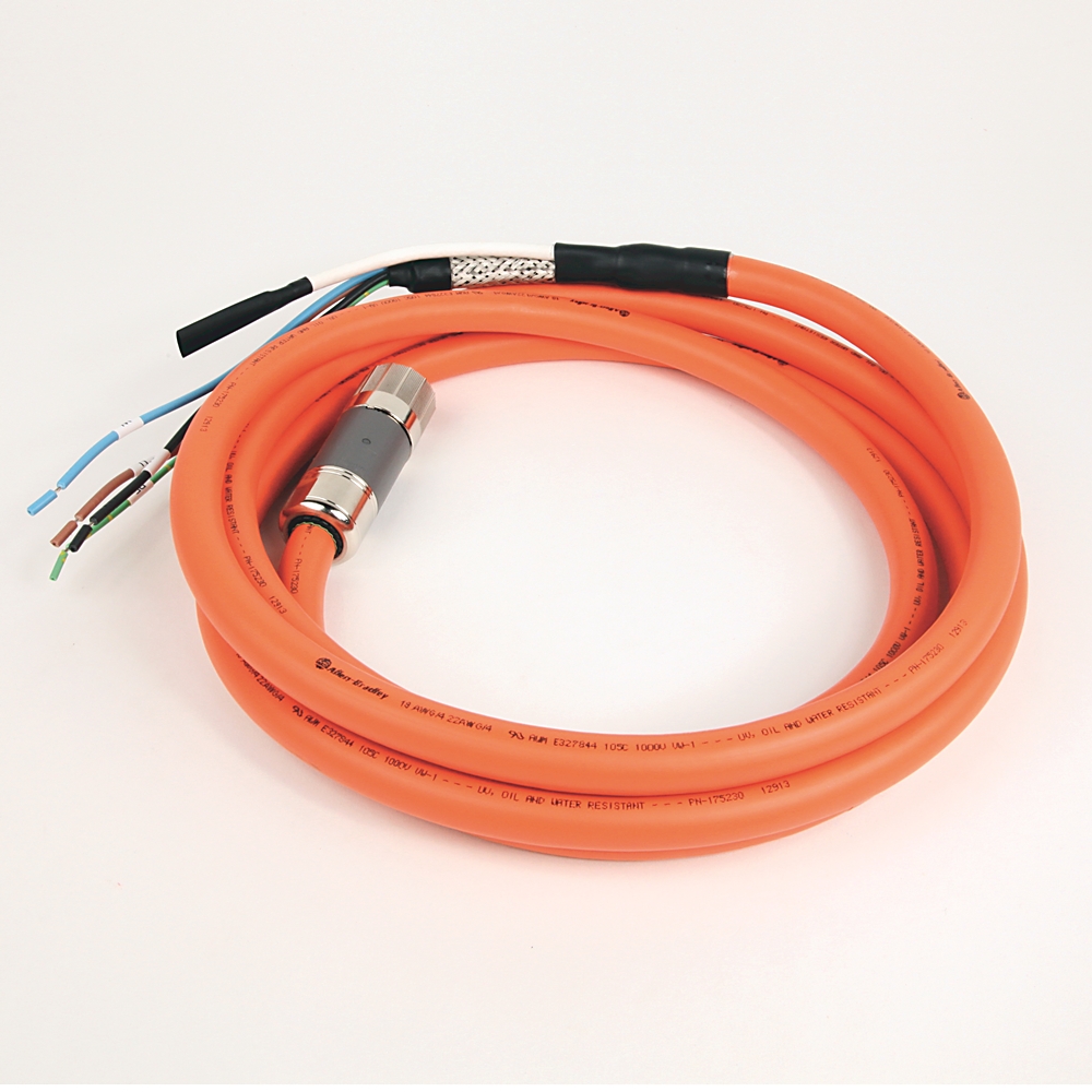 Allen-Bradley Allen-Bradley 2090-CSWM1DF-18AA30 Kinetix Cable Single DSL 2090 Series