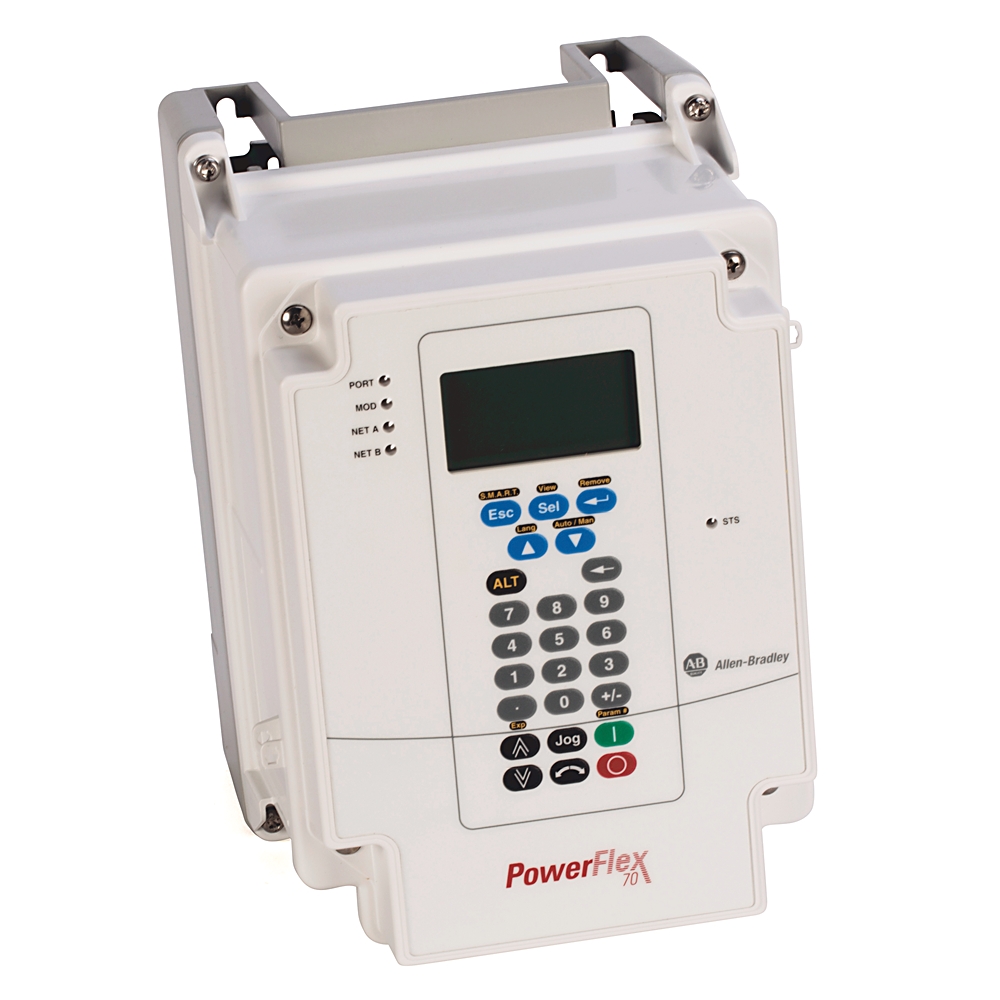 Allen-Bradley Allen-Bradley 20AD3P4C3AYYAEC0 PowerFlex 70 AC Drive 3.4 A at 2 Hp 20A