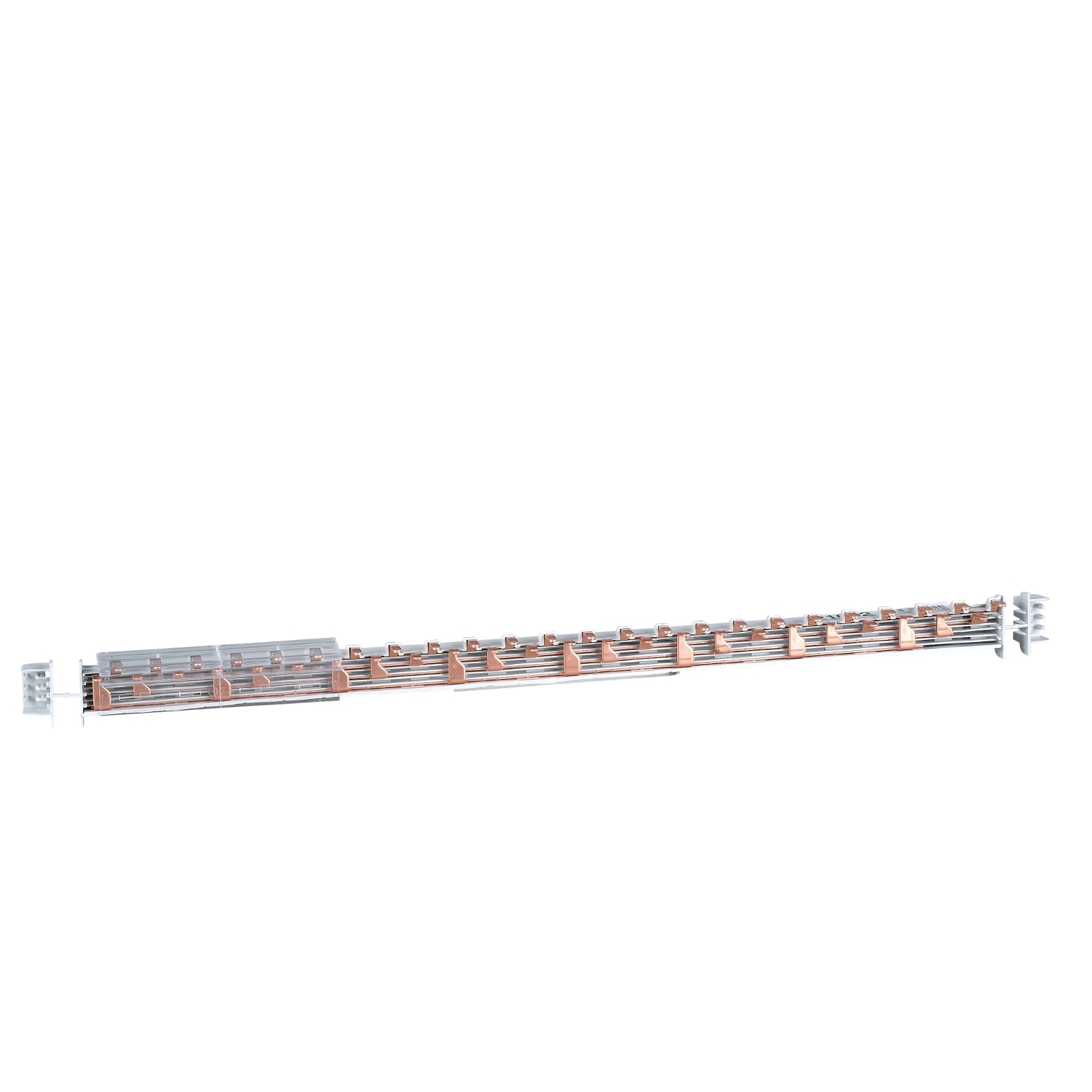 Schneider Electric Schneider Electric 21093 – Acti9 - comb busbar - 3L+N balanced - 9 mm pitch - 48 modules - 80A