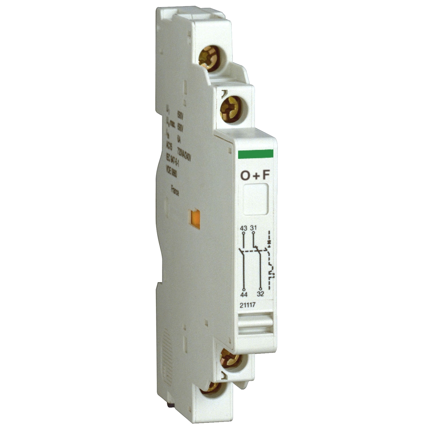 Schneider Electric Schneider Electric 21117 – Auxiliary contact - 1 NO + 1 NC - for P25M - 415 V - 2.2 A