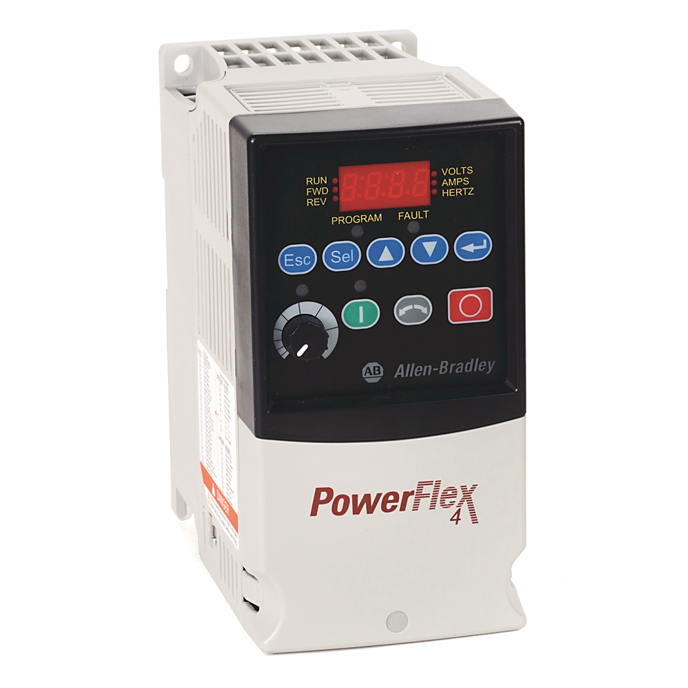 Allen-Bradley Allen-Bradley 22A-B2P3F104 PowerFlex 4 0.4 kW (0.5 Hp) AC Drive