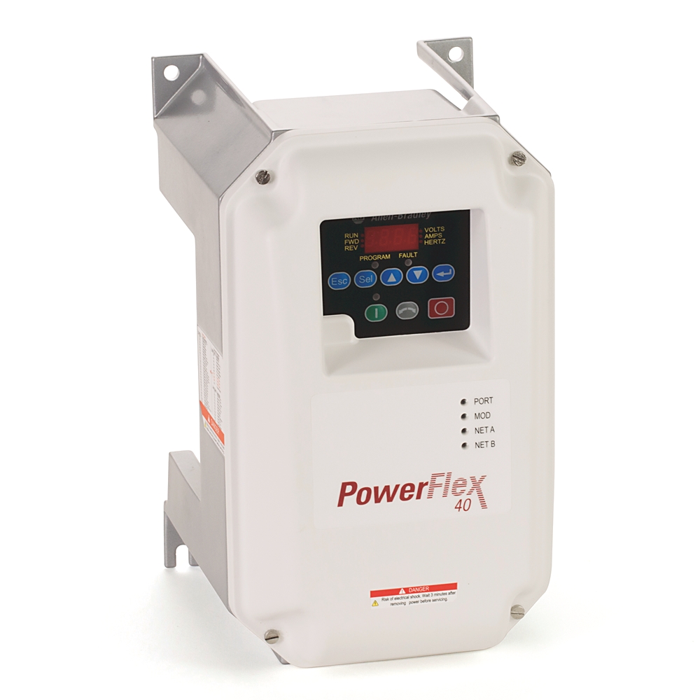 Allen-Bradley Allen-Bradley 22B-A5P0C104 PowerFlex 40- 0.75 kW (1 HP) AC Drive