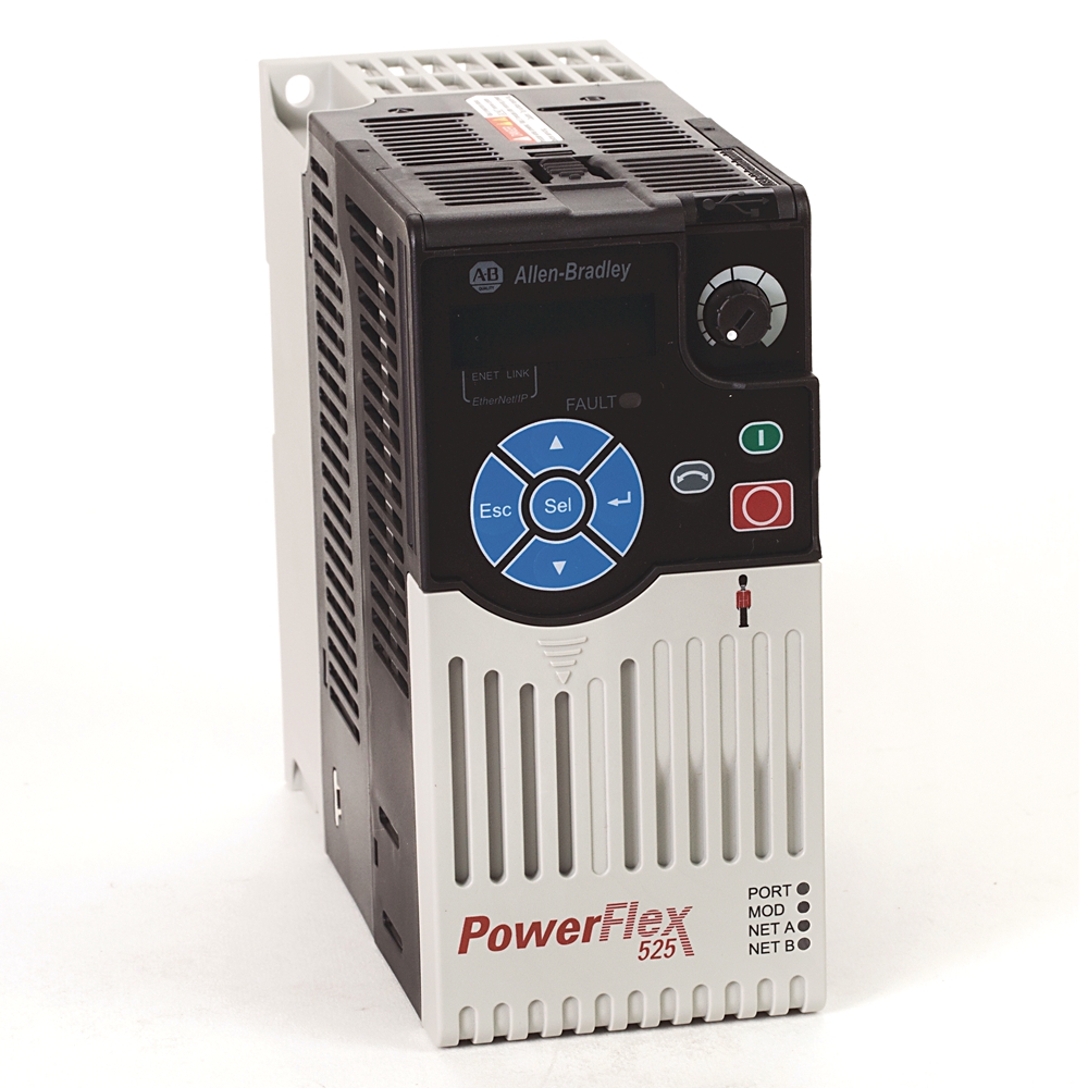 Allen-Bradley Allen-Bradley 25B-D1P4N104 PowerFlex 525 0.4kW (0.5Hp) AC Drive
