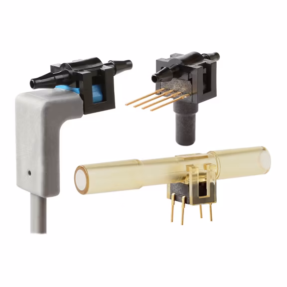 Honeywell Honeywell 26PCAFA6D – 26PC Series, compensatedunamplified, differential, ±1 psi 1x4 SIP, 1x4 SIP 15,2 mm [0.60 in] long, straight port