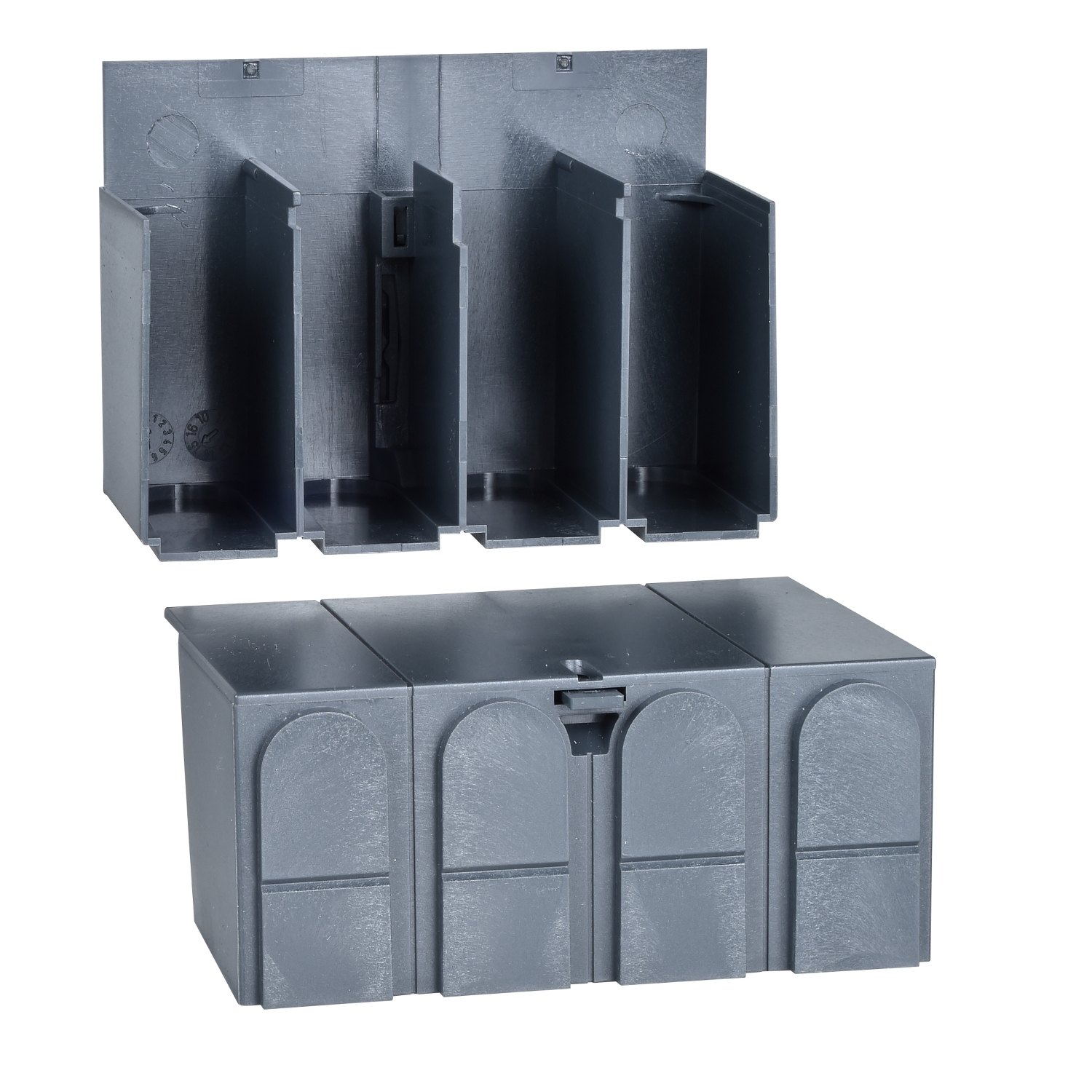 Schneider Electric Schneider Electric 28958 – Terminal shields, Compact INS100 to 160, insulation accessories, 3 and 4 poles, set of 2 parts