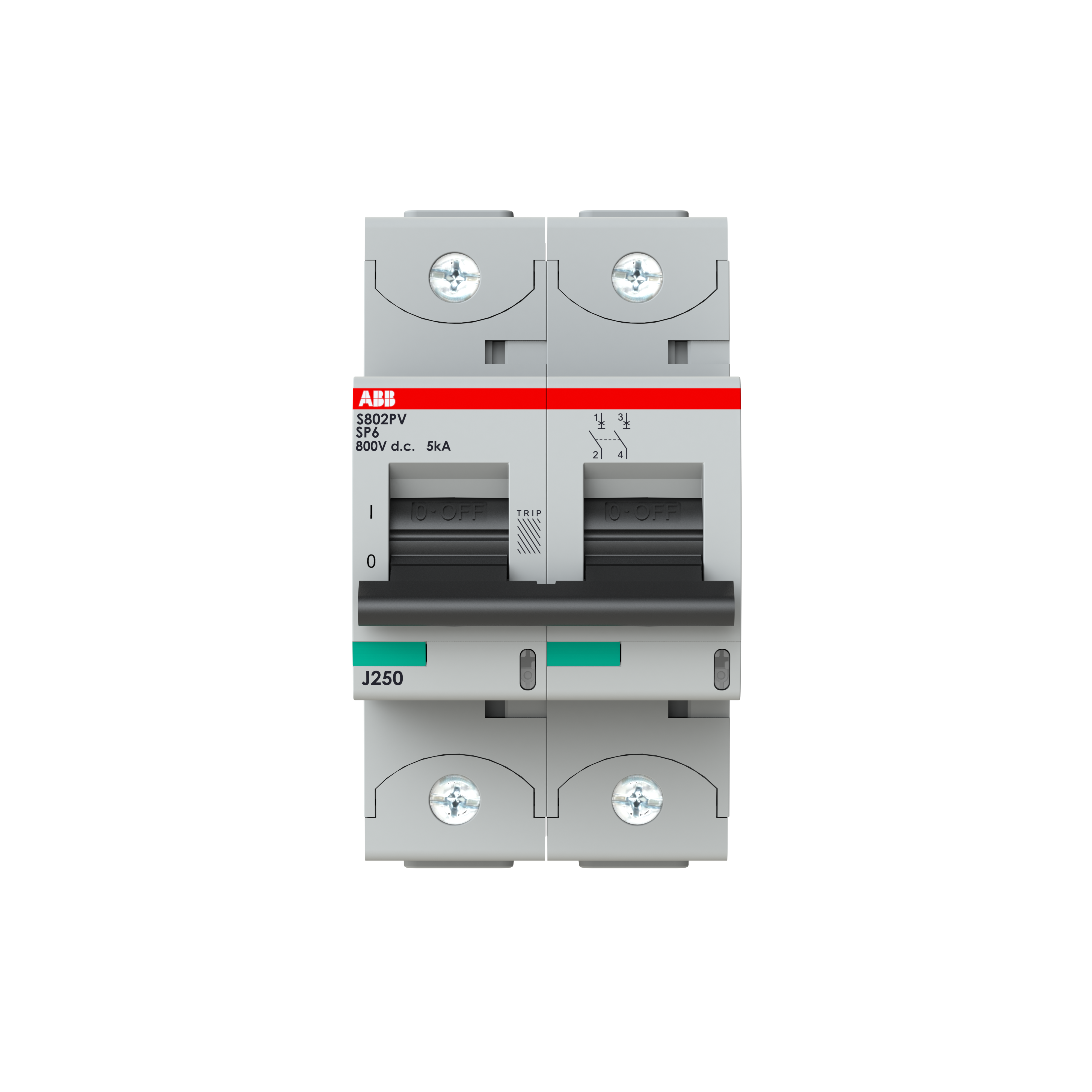 ABB ABB S802PV-SP6 Miniature circuit breaker (MCB)