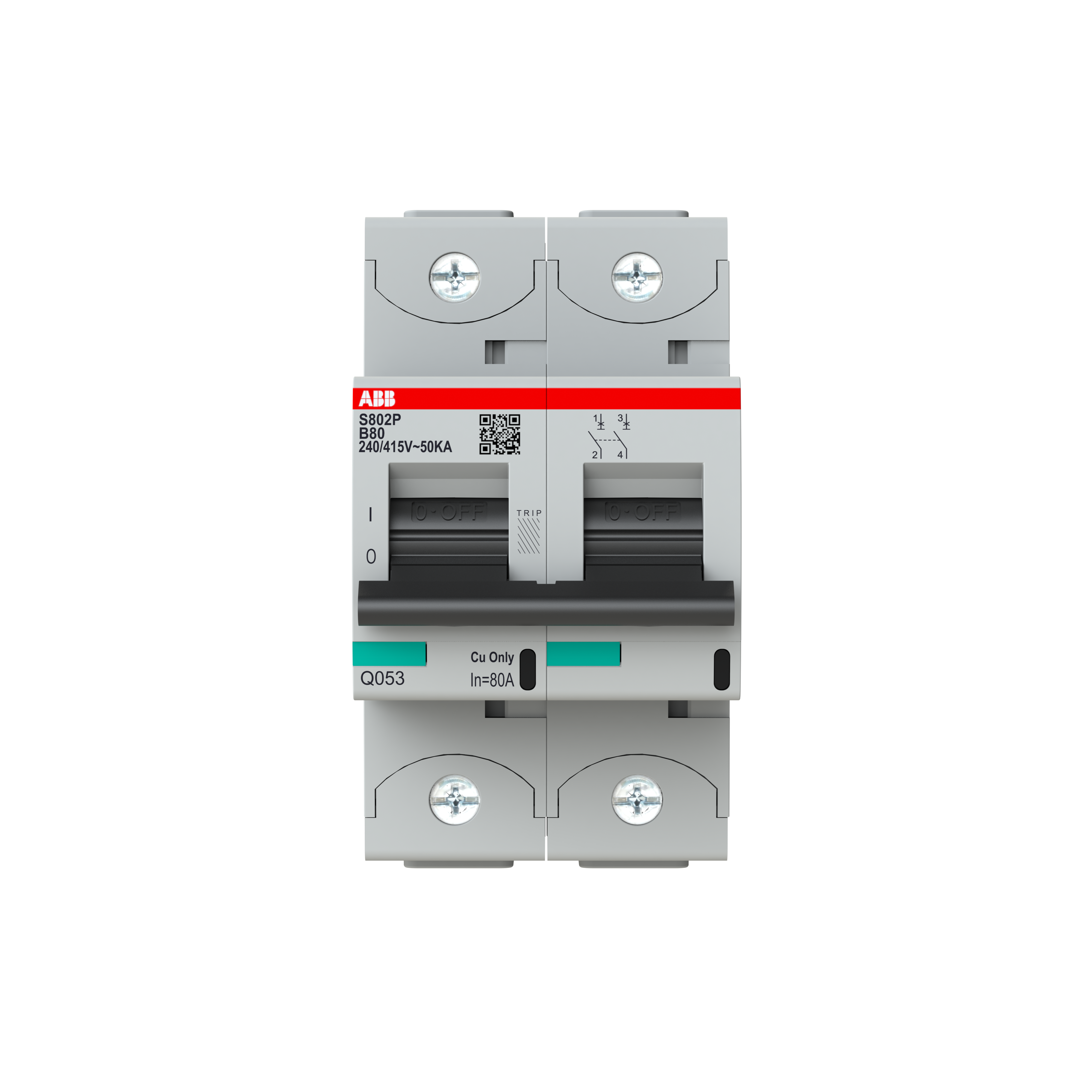ABB ABB S802P-B80 Miniature circuit breaker (MCB)