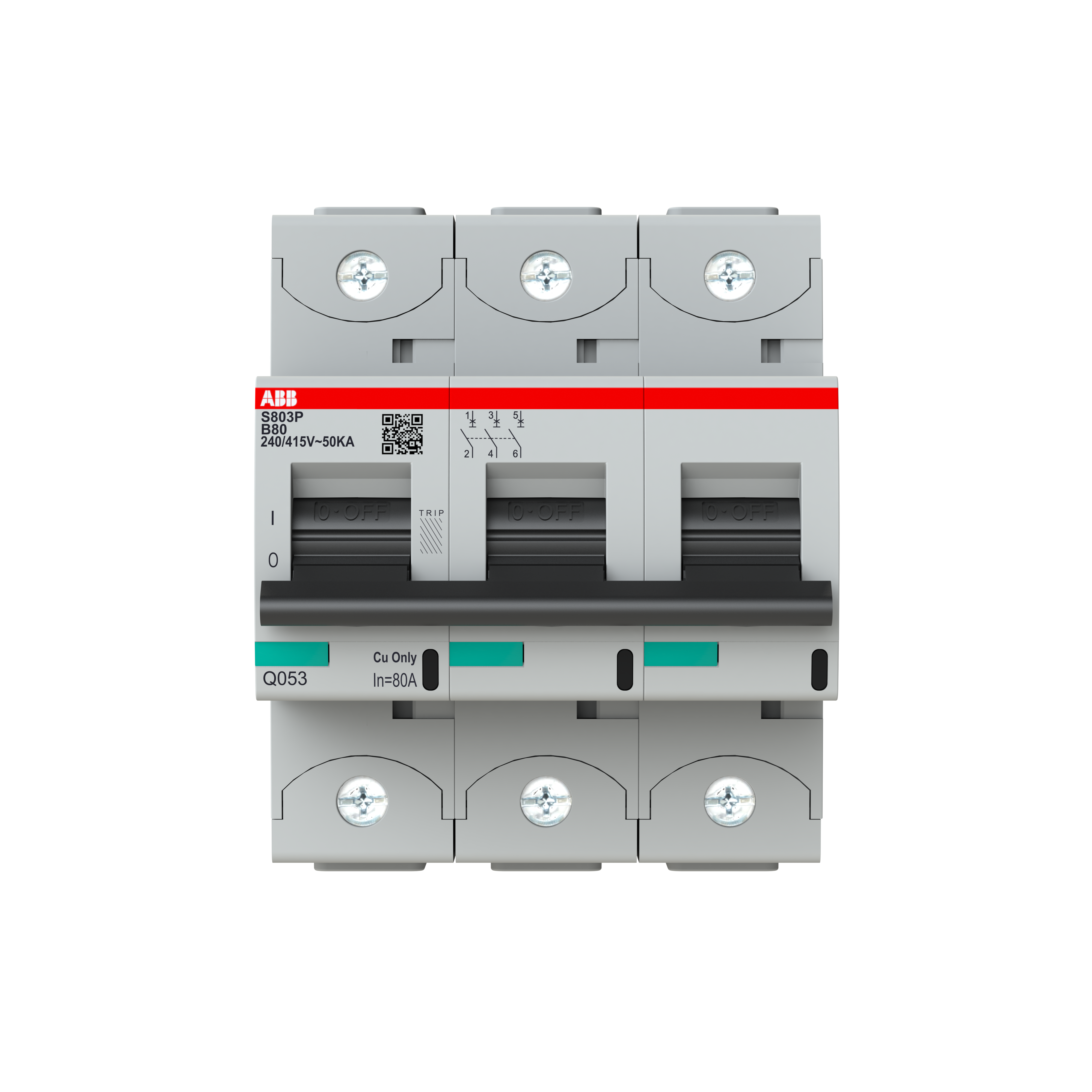 ABB ABB S803P-B80 Miniature circuit breaker (MCB)