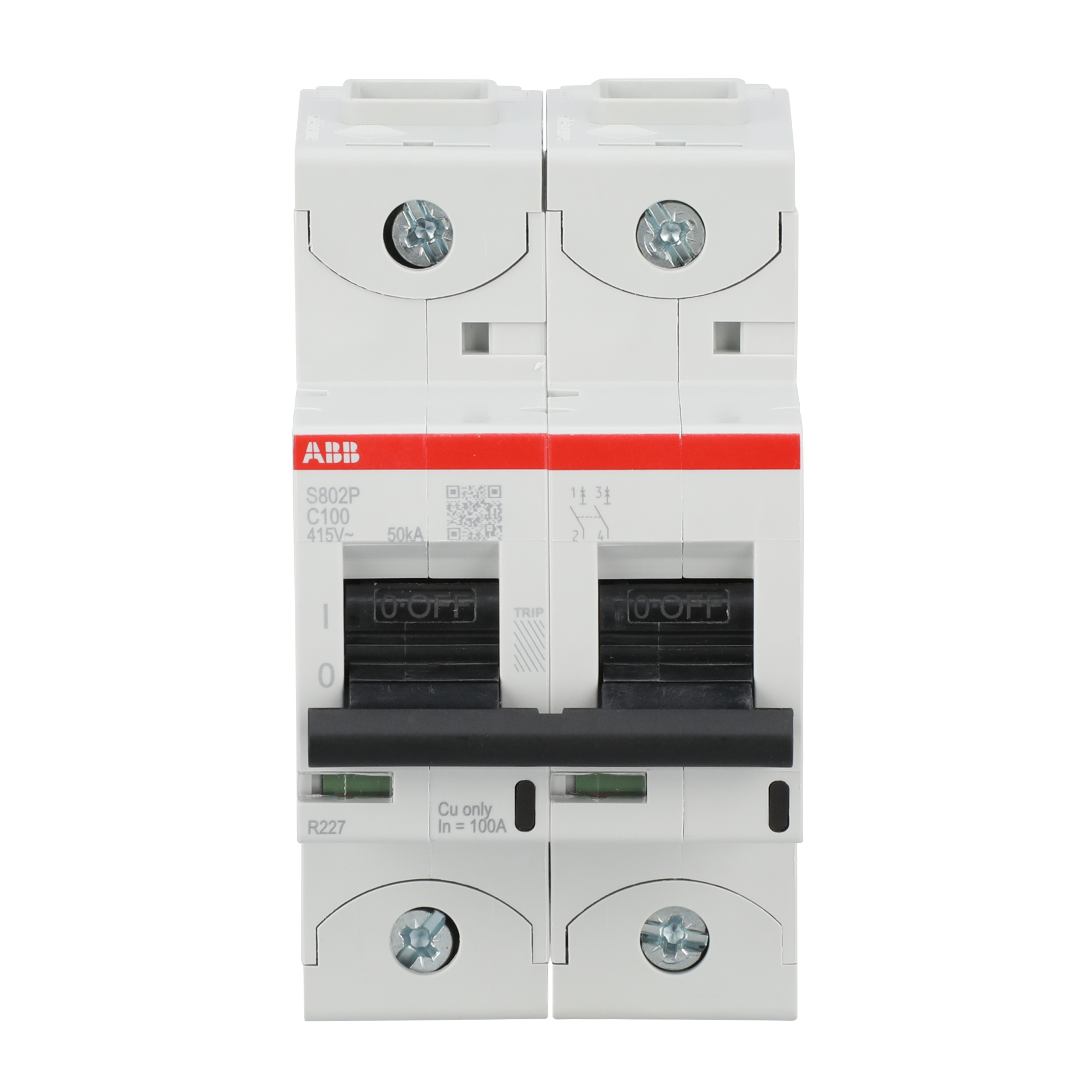 ABB ABB S802P-C100 Miniature circuit breaker (MCB)