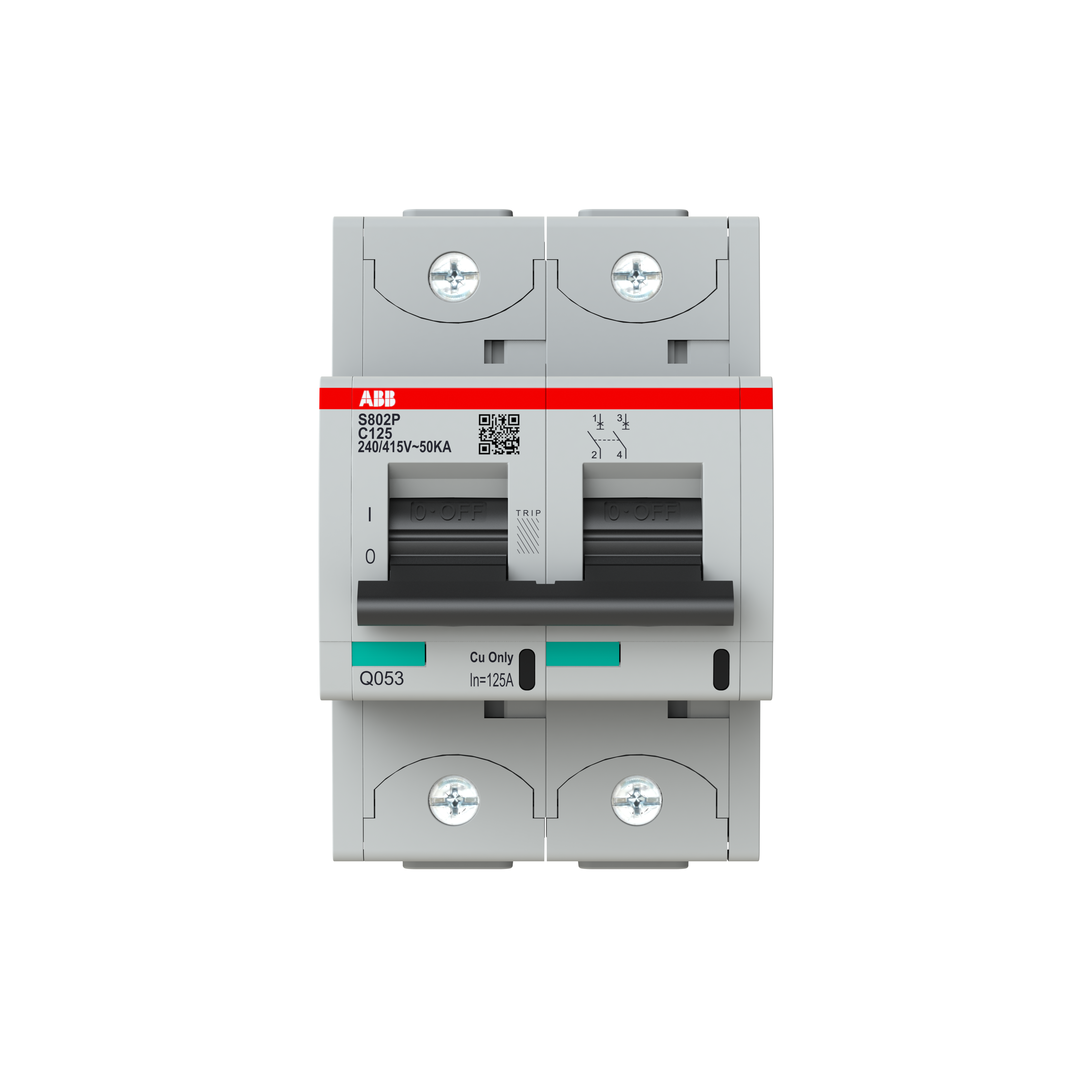 ABB ABB S802P-C125 Miniature circuit breaker (MCB)
