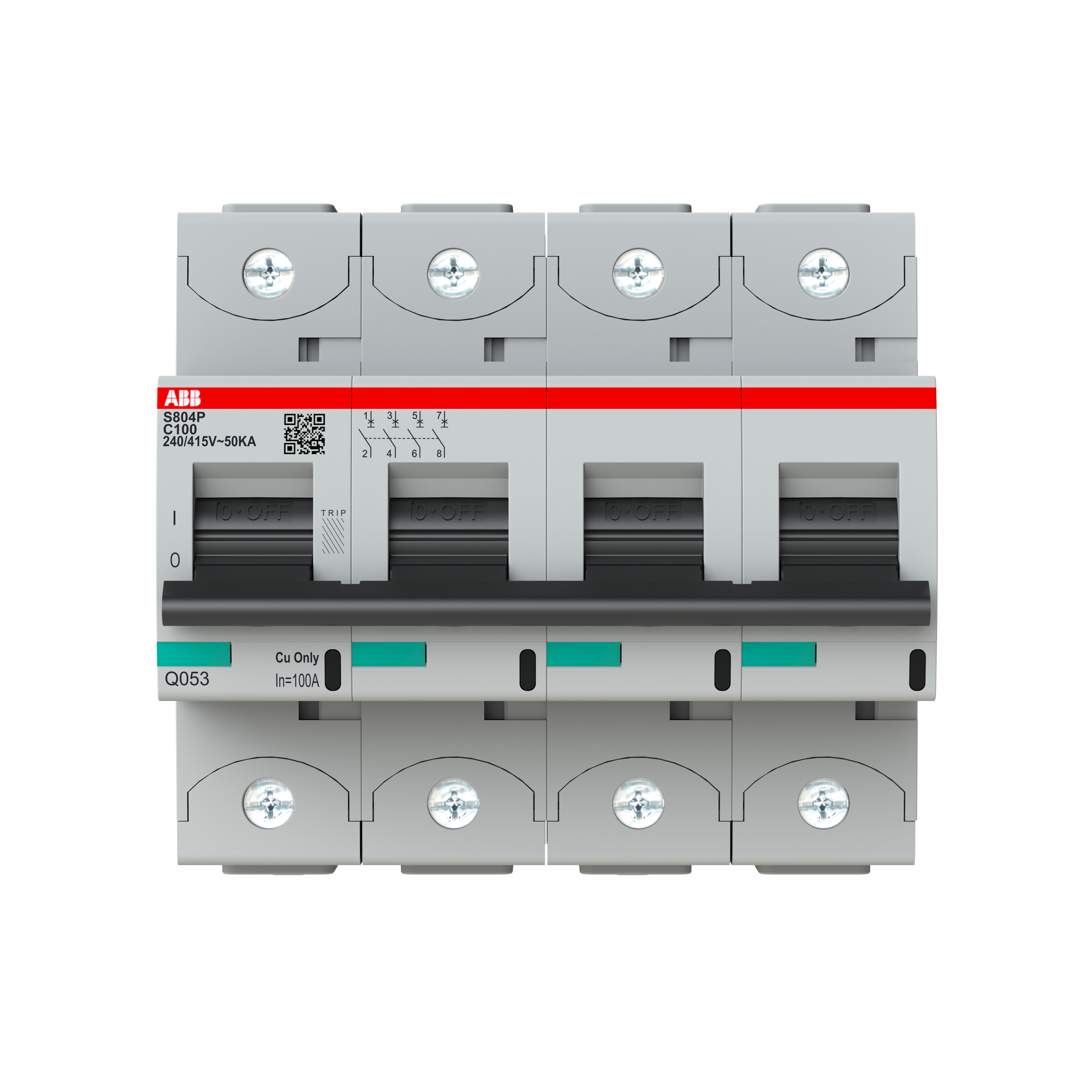 ABB ABB S804P-C100 Miniature circuit breaker (MCB)