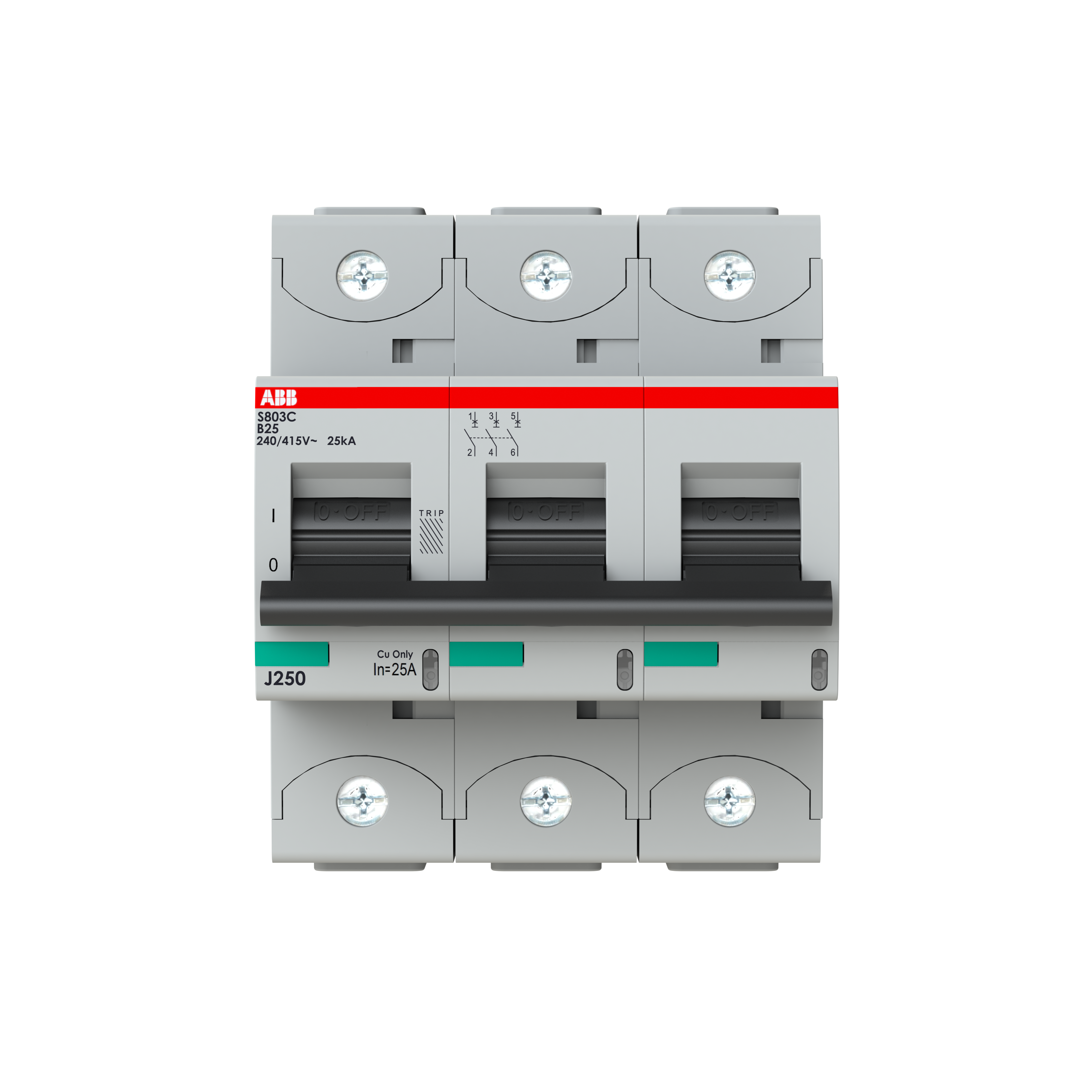 ABB ABB S803C-B25 Miniature circuit breaker (MCB)