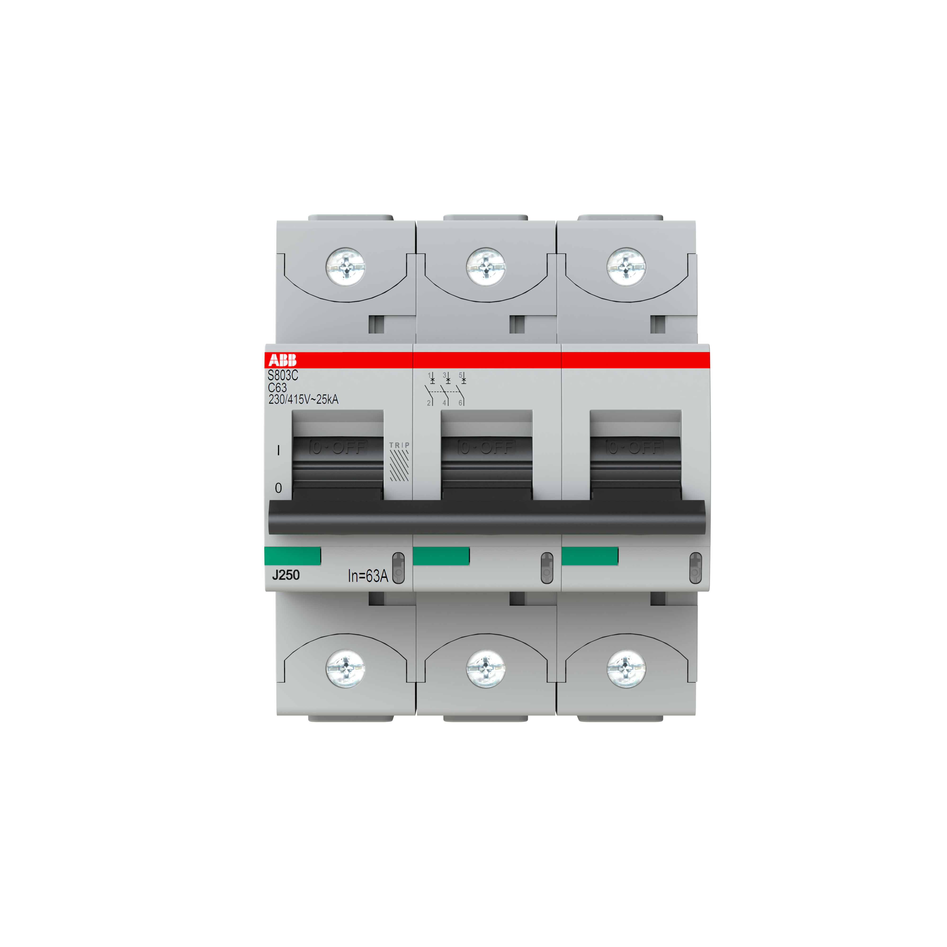 ABB ABB S803C-C63 Miniature circuit breaker (MCB)