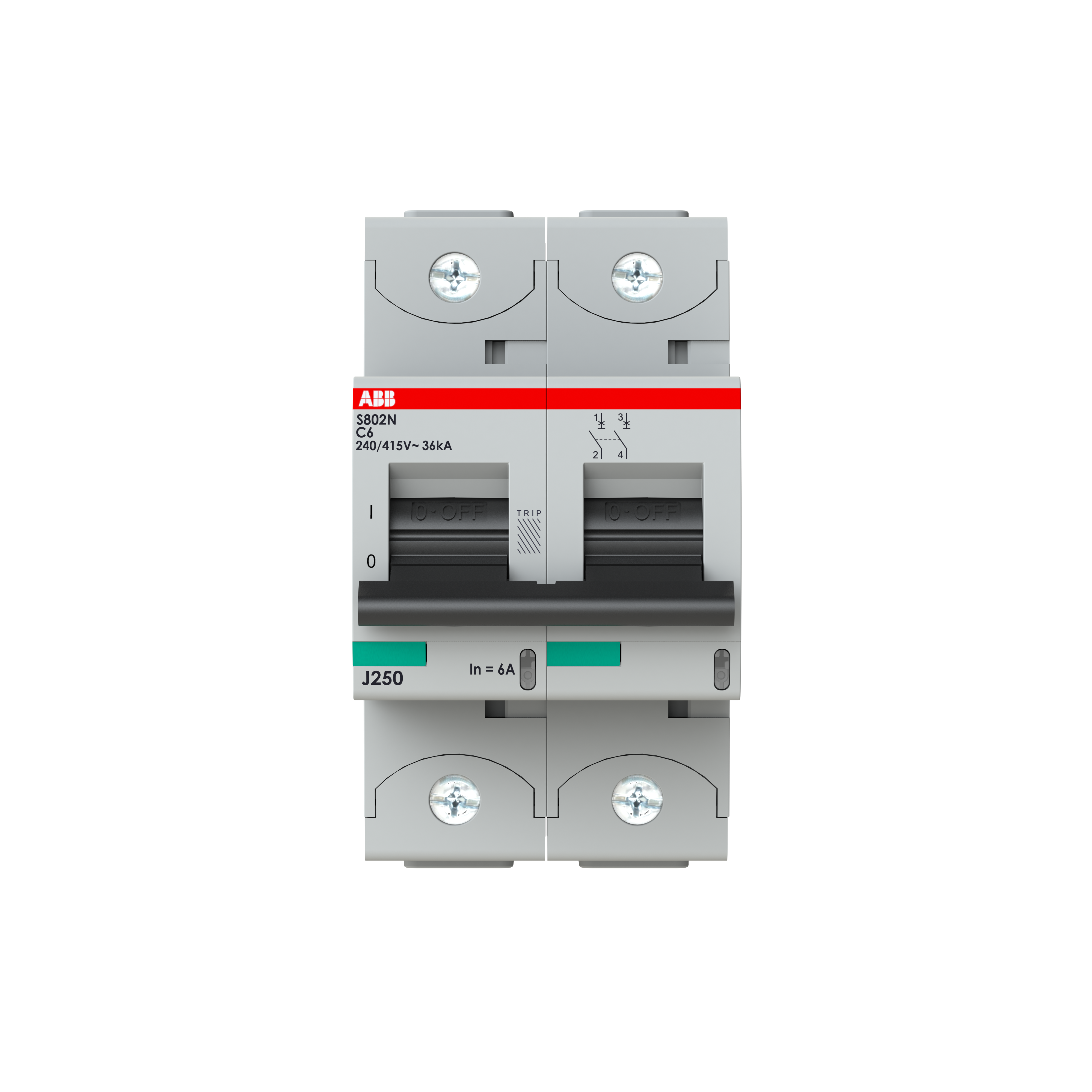 ABB ABB S802N-C6 Miniature circuit breaker (MCB)